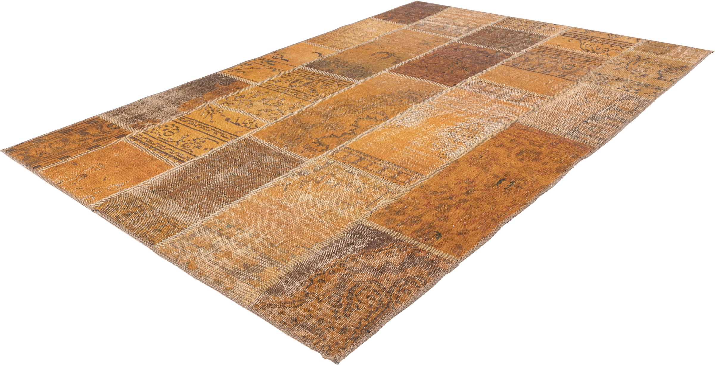 me gusta Teppich »Faye 525«, rechteckig, 6 mm Höhe, Flachgewebe, gedrucktes Motiv, Wohnzimmer, Esszimmer