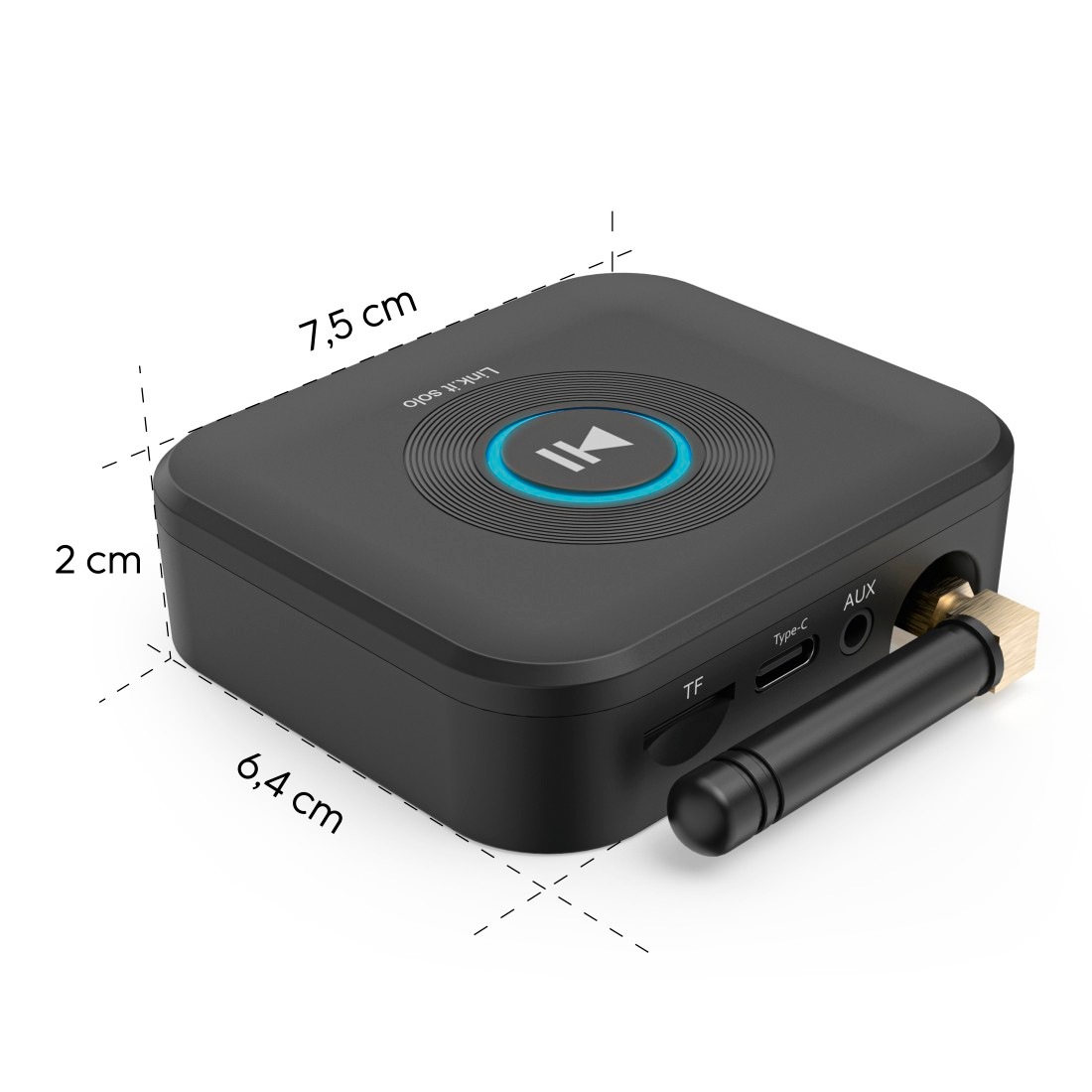 Hama Bluetooth-Adapter »Bluetooth-Adapter (Empfänger für Bluetooth nachrüsten, z.B. HiFi)«