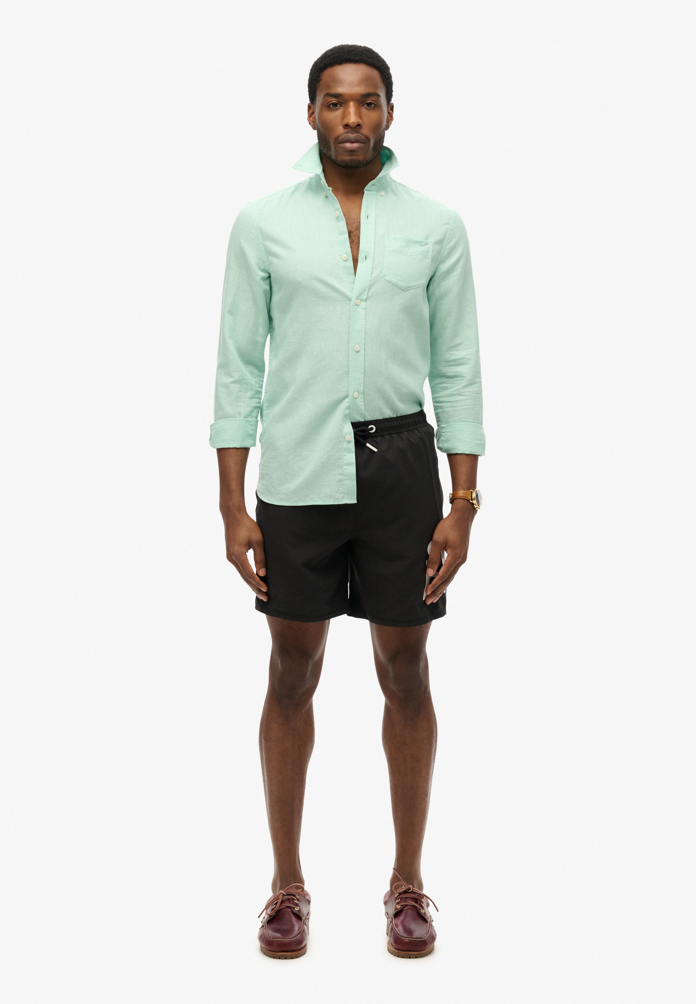 Superdry Badeshorts »SPORTSWEAR LOGO 17 SWIM SHORT«