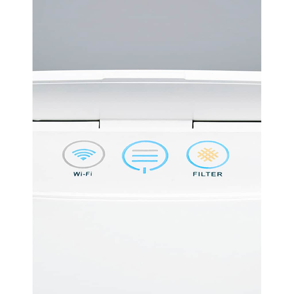 Blueair Luftreiniger »Classic 405«, für 40 m² Räume, HEPA silent Filter, mit SmokeStop Filter, App Steuerung