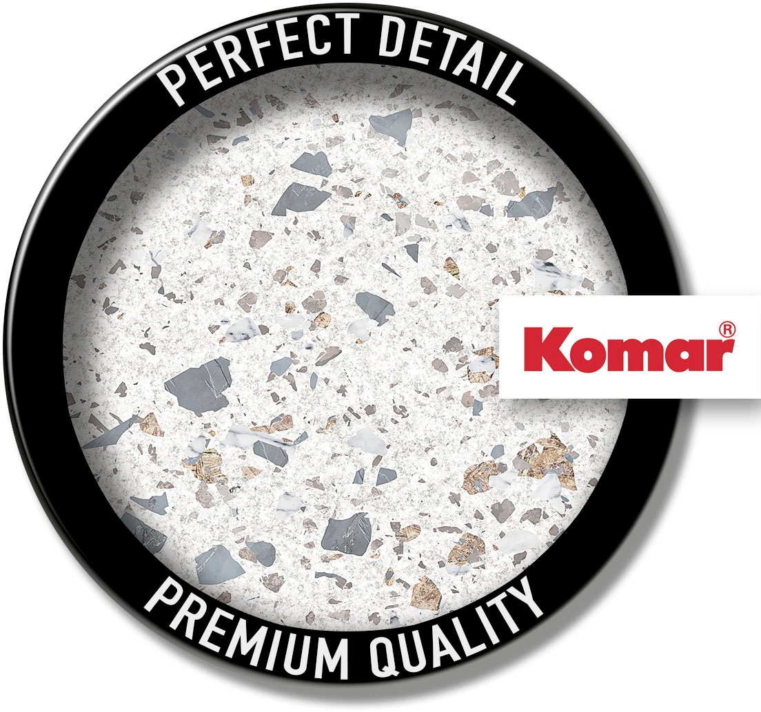 Komar Vliestapete »Digitaldruck Vlies - Terrific Terrazzo - Größe 400 x 250 cm«, bedruckt, Wohnzimmer, Schlafzimmer