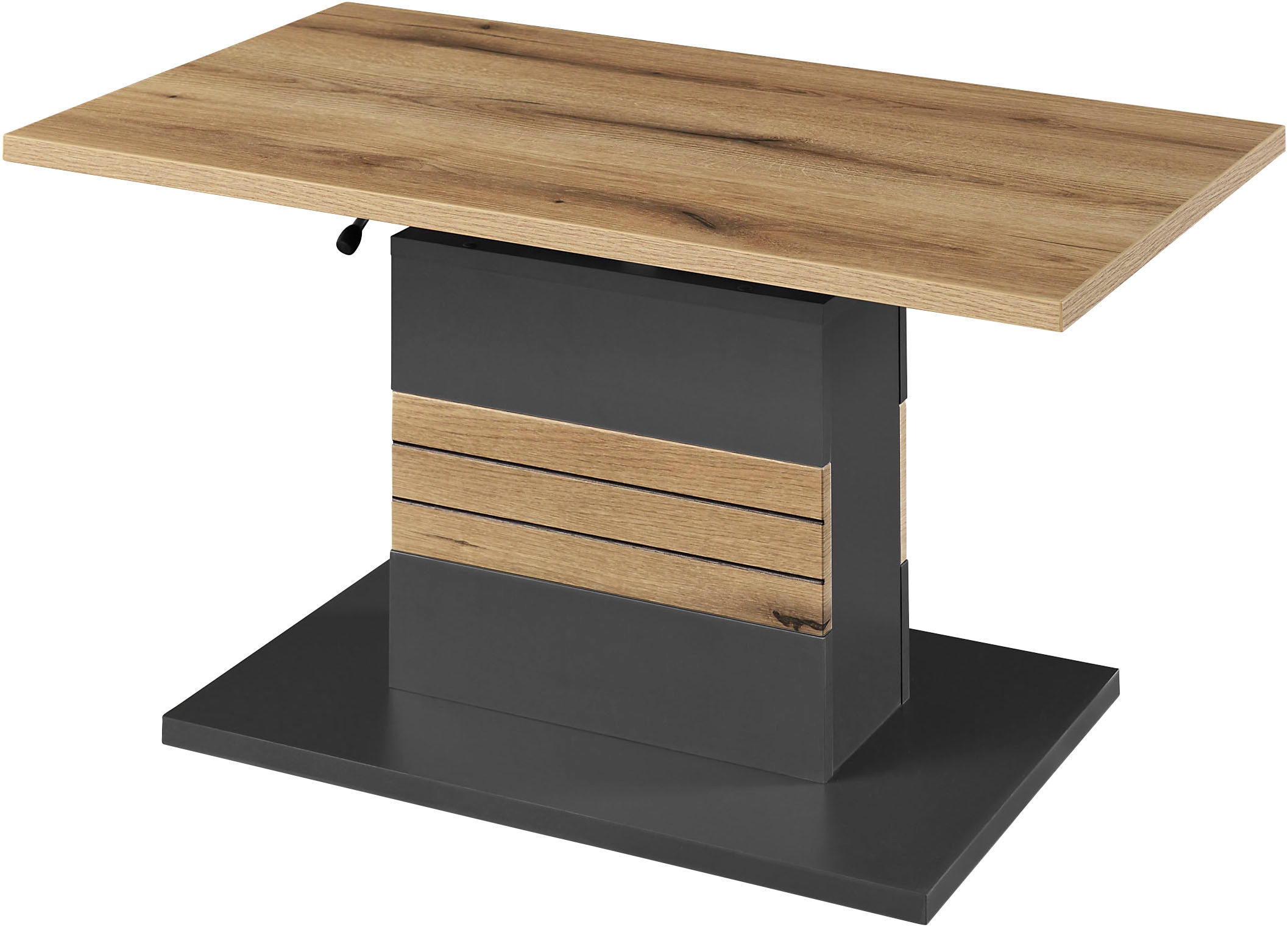 set one by Musterring Couchtisch »Quincy« 1 Stk. tlg. Stufenlos höhenverstellbar, in 2 Farbvarianten, 95 × 55 cm