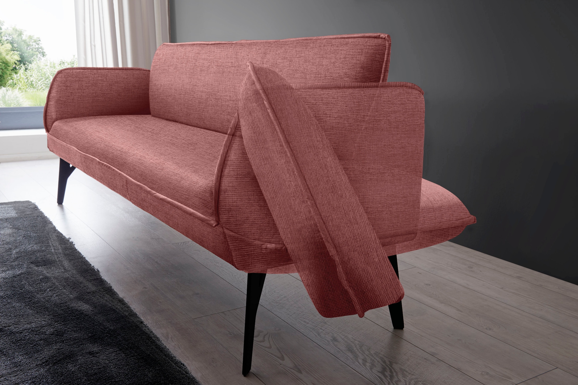 K+W Komfort & Wohnen Polsterbank "Drive" mit Seitenteilverstellung, wahlwei günstig online kaufen