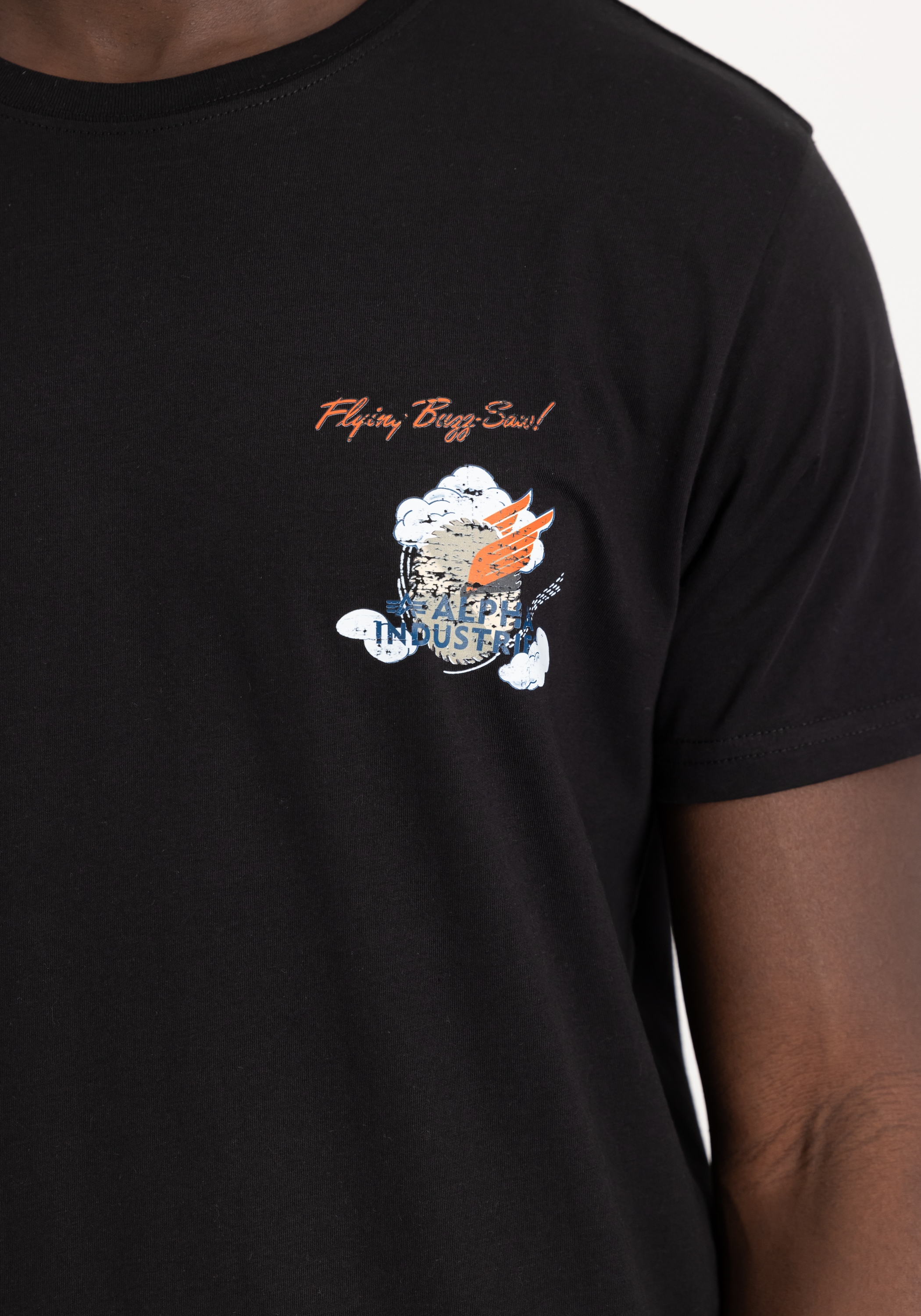 Alpha Industries T-Shirt »Alpha Industries Men - T-Shirts Flying Buzz Small Logo T«