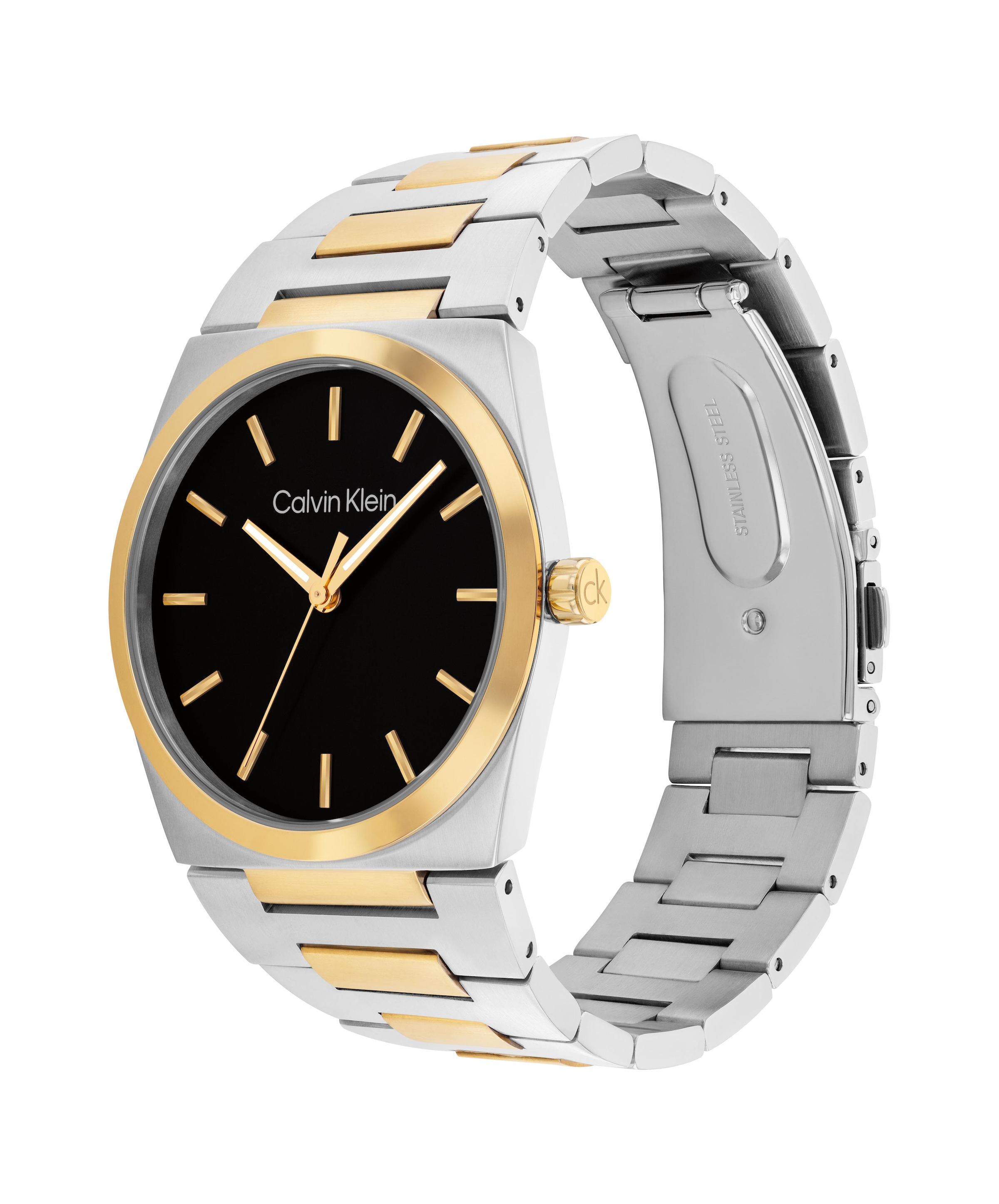 Calvin Klein Quarzuhr »CK Empower« Armbanduhr, Herrenuhr, Edelstahlarmband, analog