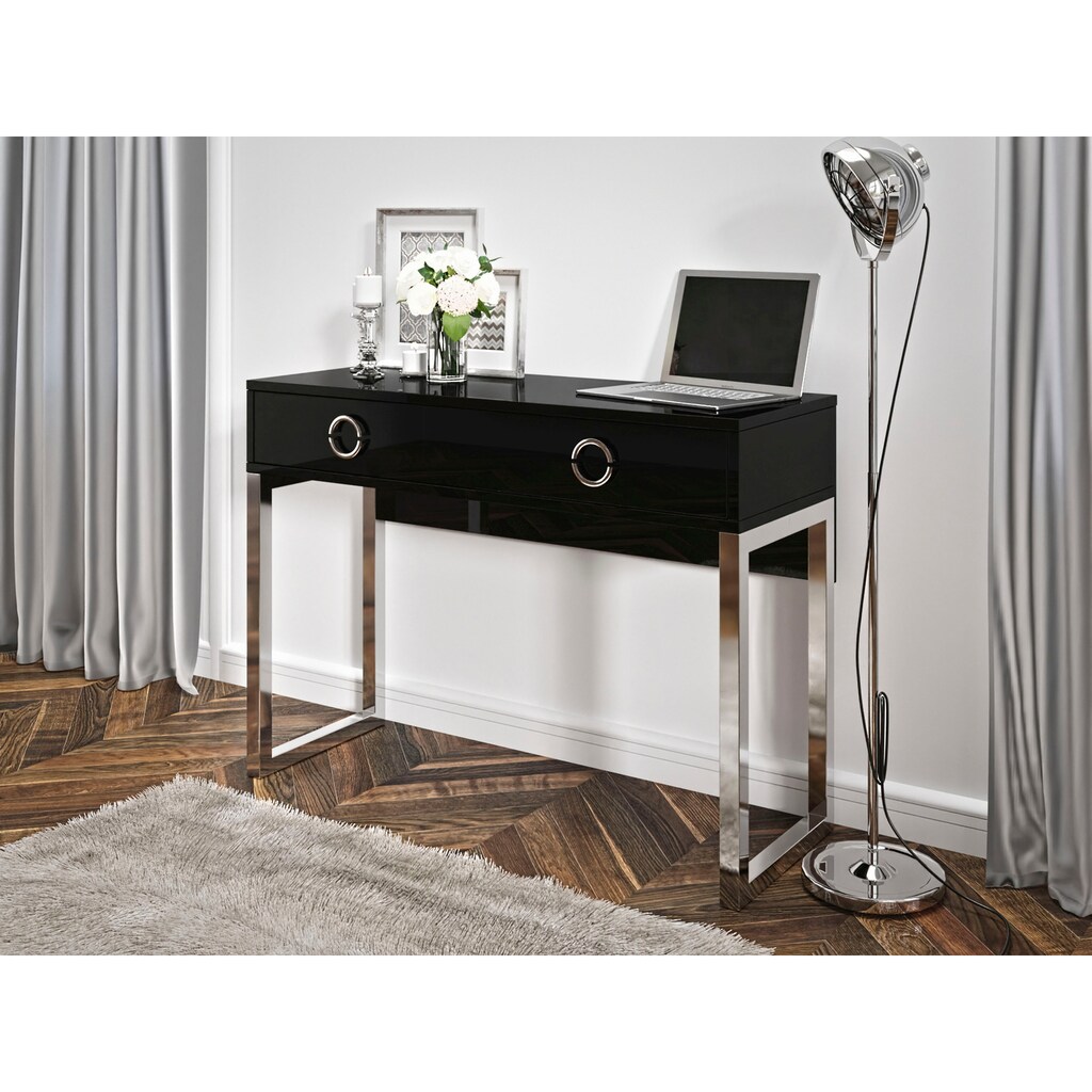 Helvetia Laptoptisch »Milla«, Breite 110 cm, auch als Schreibtisch im Home Office geeignet