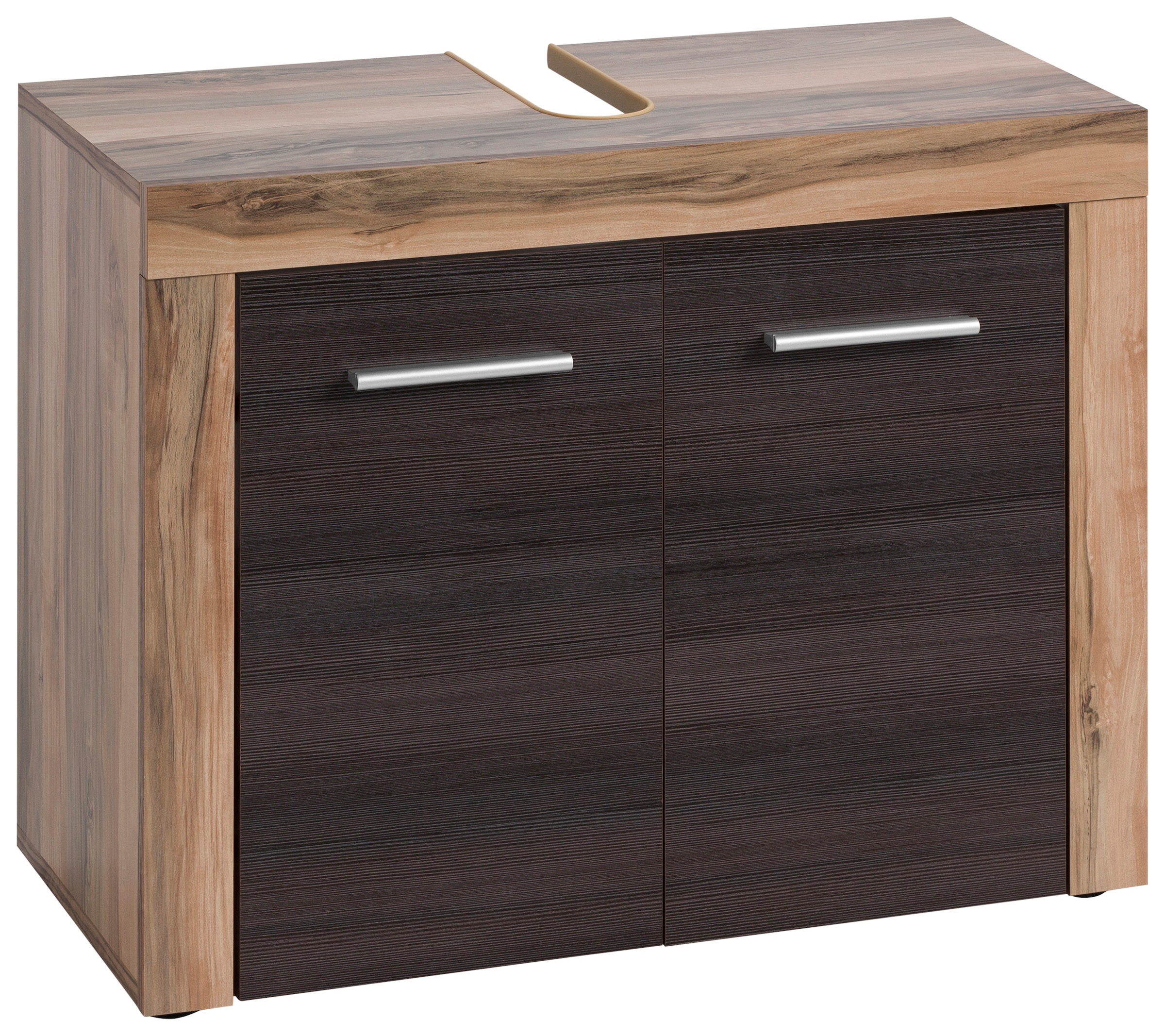 trendteam Waschbeckenunterschrank »CANCUN«, mit Rahmenoptik in Holztönen, Höhe 56 cm kaufen