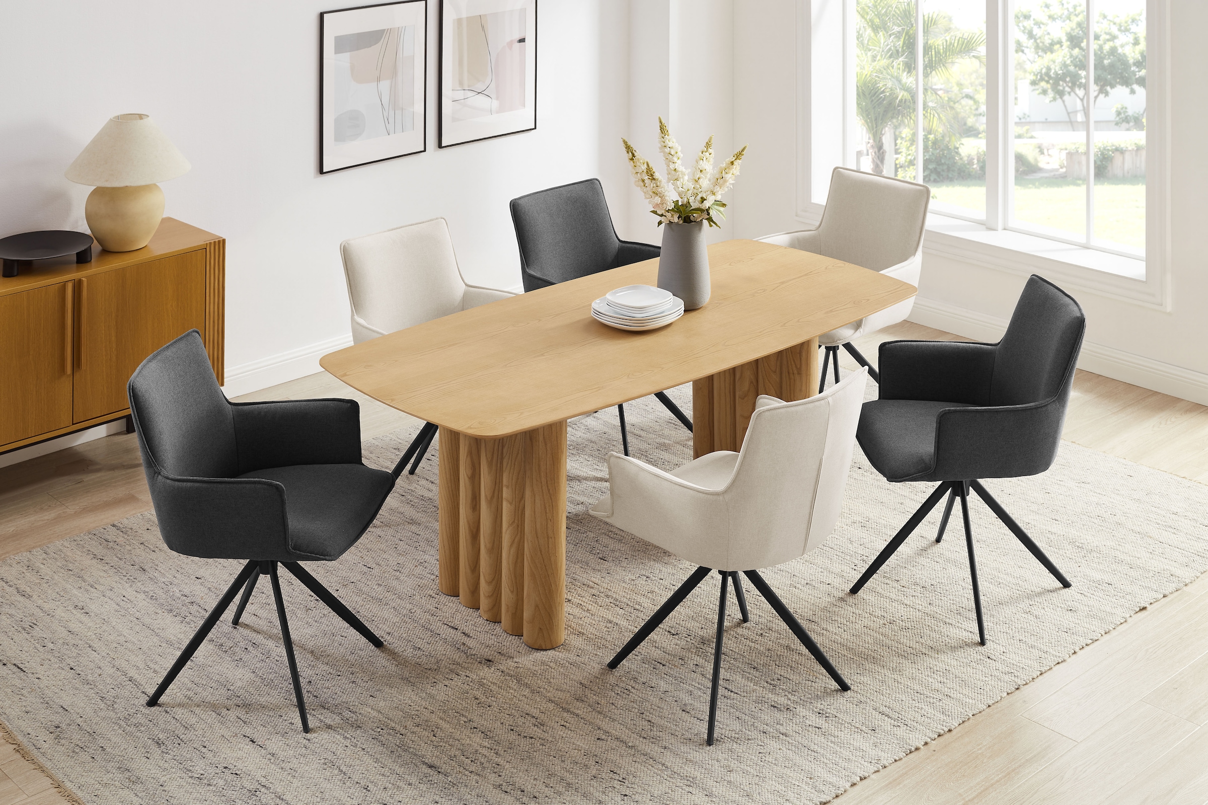 OTTO home Drehstuhl »Amoreve« (Set) 2 Stk.