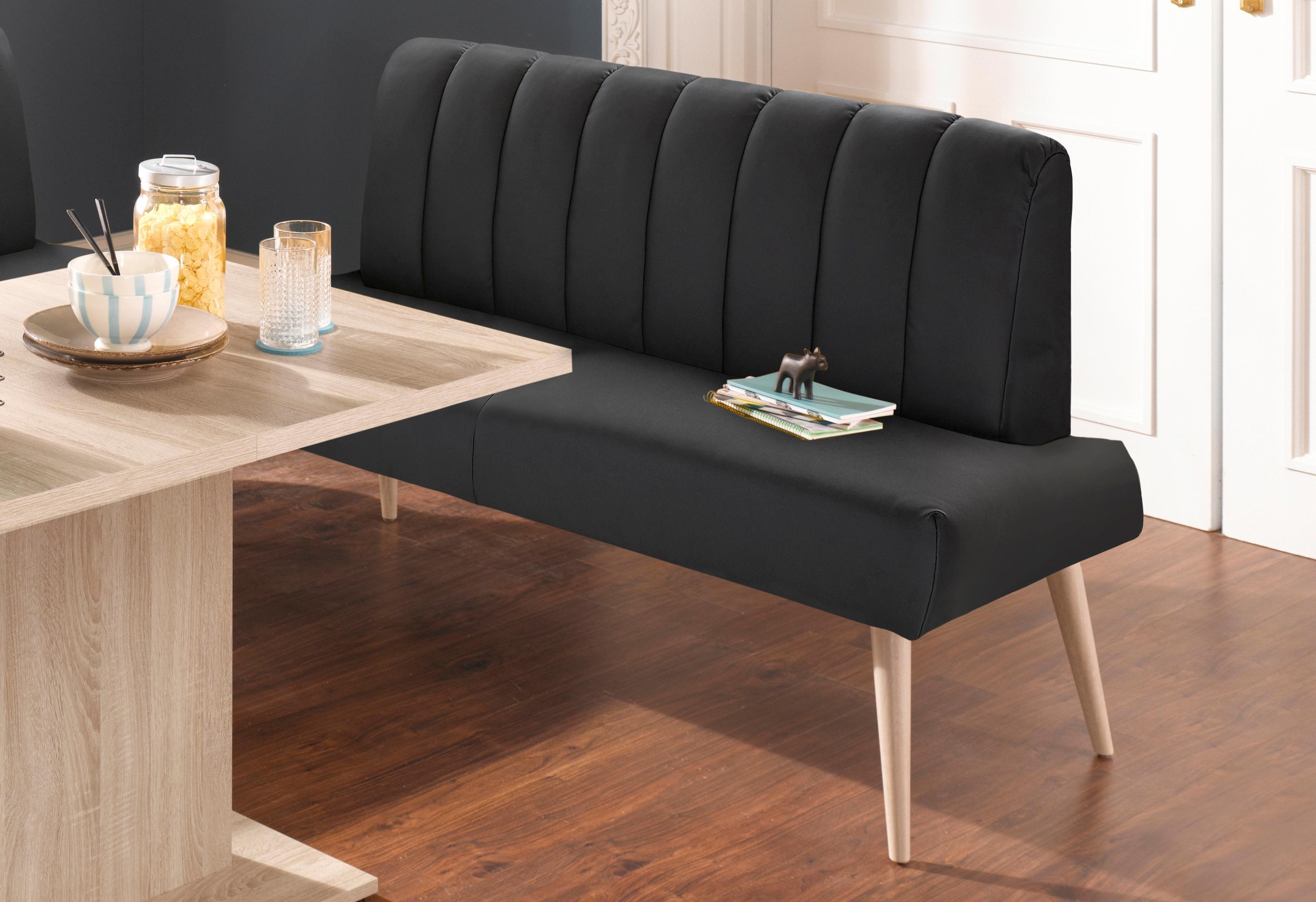 exxpo - sofa fashion Sitzbank "Costa, moderne Rückensteppung, bequem und el günstig online kaufen