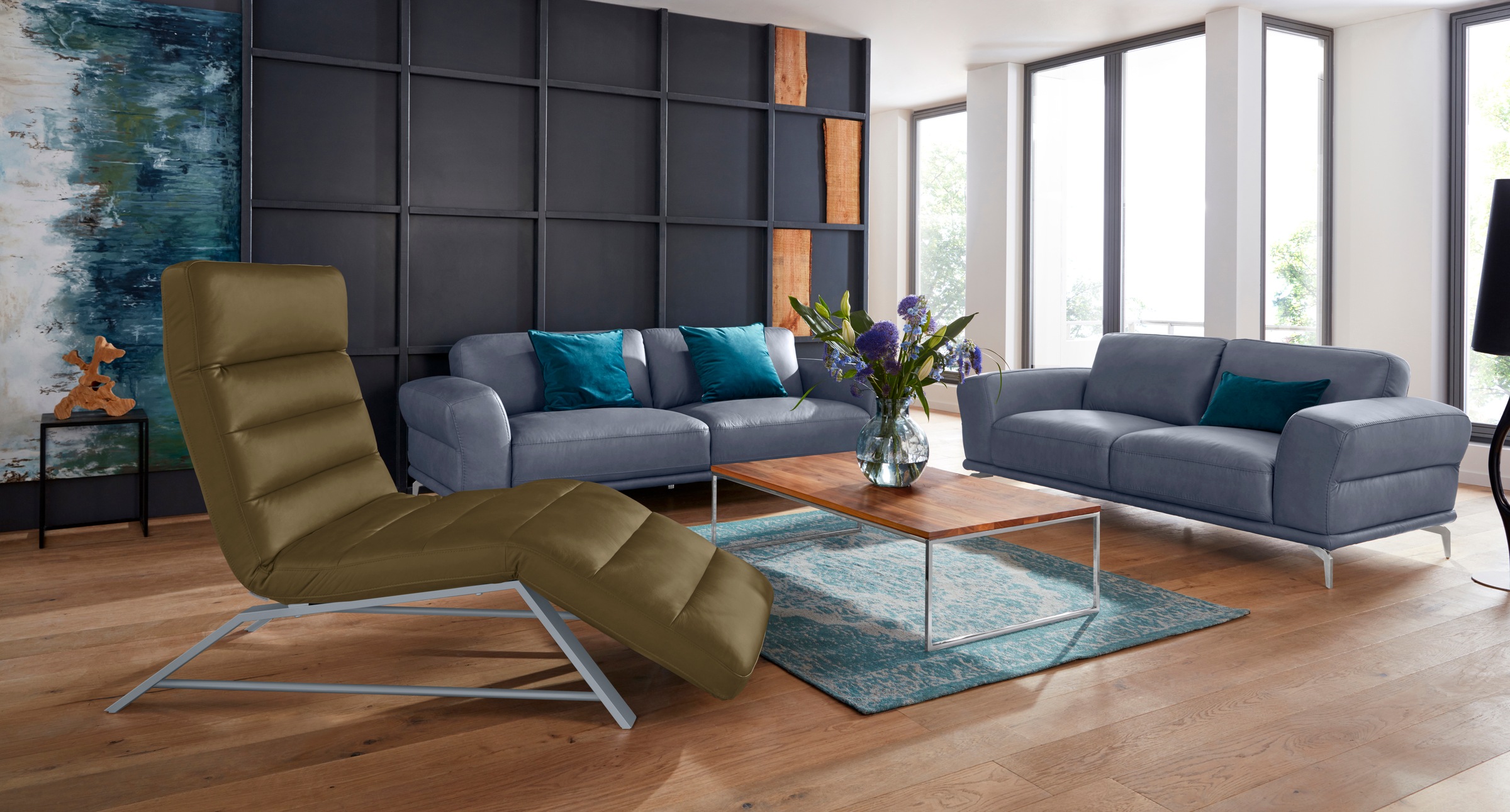 W.SCHILLIG Relaxliege »daily dreams«, Funktionsliege wahlweise mit Motor, Gestell matt, Breite 75 cm