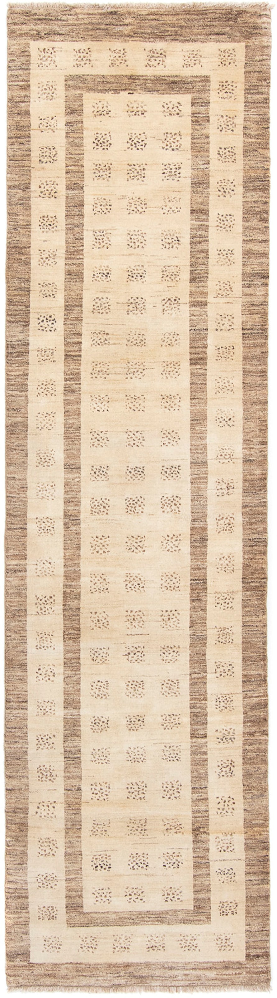 morgenland Wollteppich »Gabbeh - Loribaft Persern - 295 x 79 cm - beige«, r günstig online kaufen