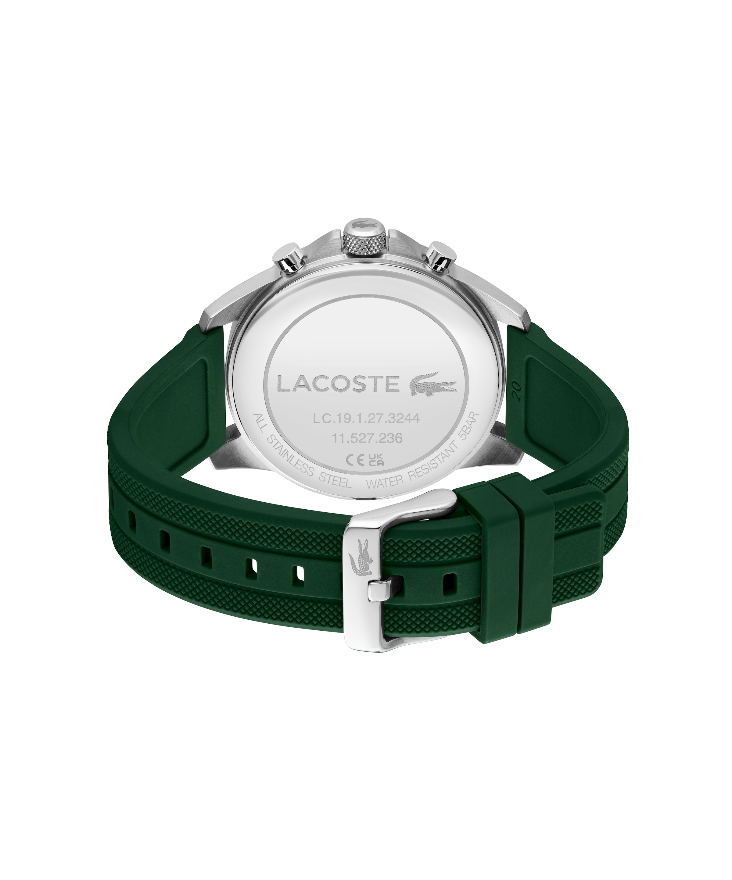 Lacoste Multifunktionsuhr »ARTHOR« Quarzuhr, Armbanduhr, Herrenuhr, Silikonarmband, analog