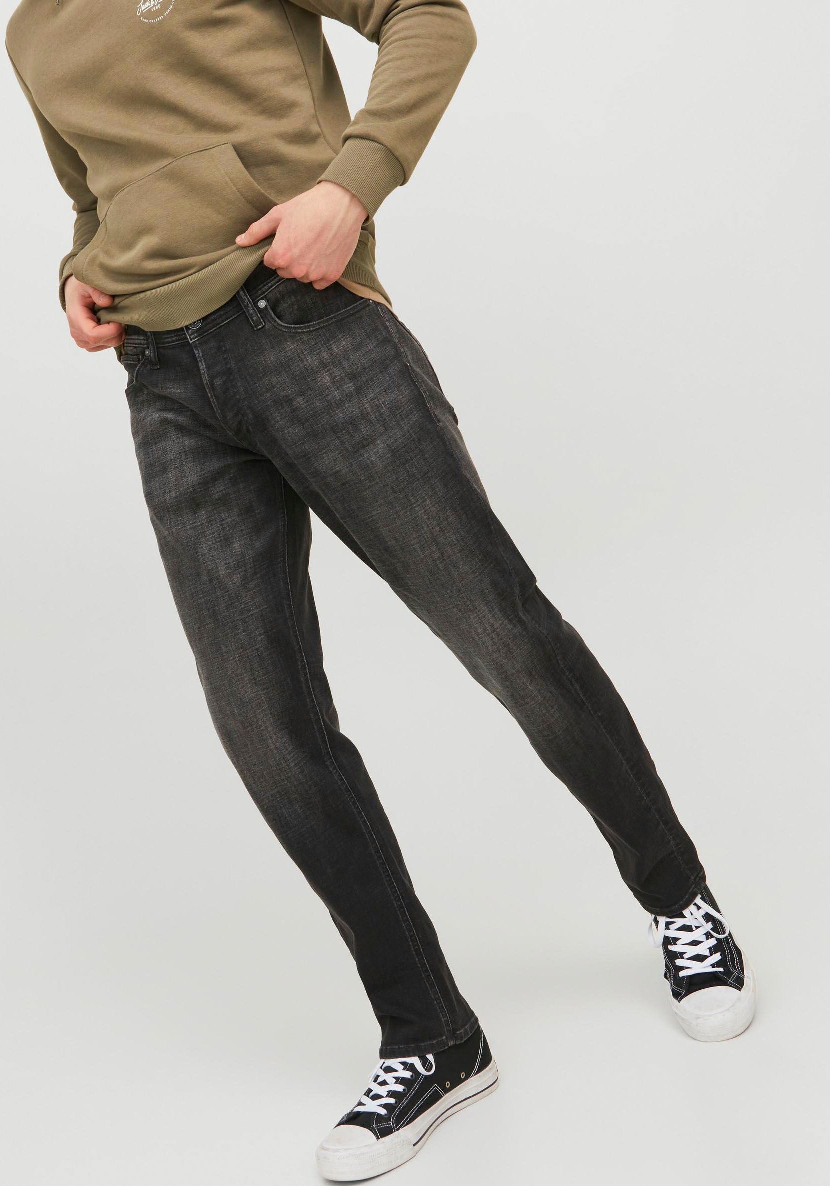 Jack & Jones Tapered-fit-Jeans »JJIMIKE JJORIGINAL AM 355«