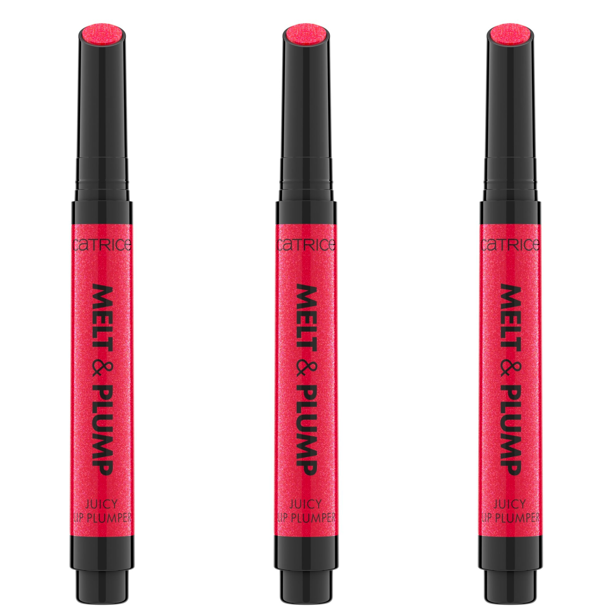 Catrice Lippenbalsam »Melt & Plump Juicy Lip Plumper« Sorgt für Glanz und Volumen, weiche Textur, kühlend durch Menthol.