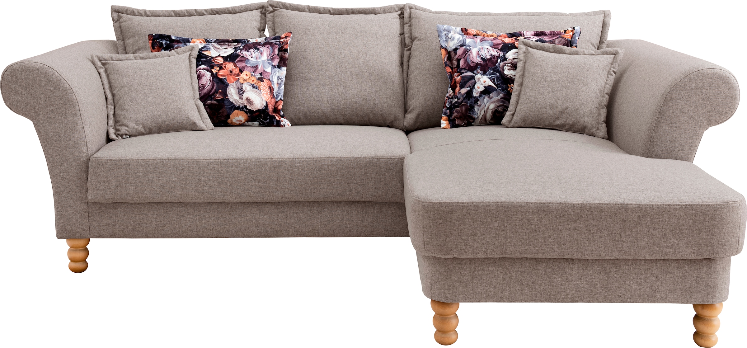 Home affaire Ecksofa »Tassilo Mega Polsterecke mit Kaltschaum im Sitz, bequem, L-Form«