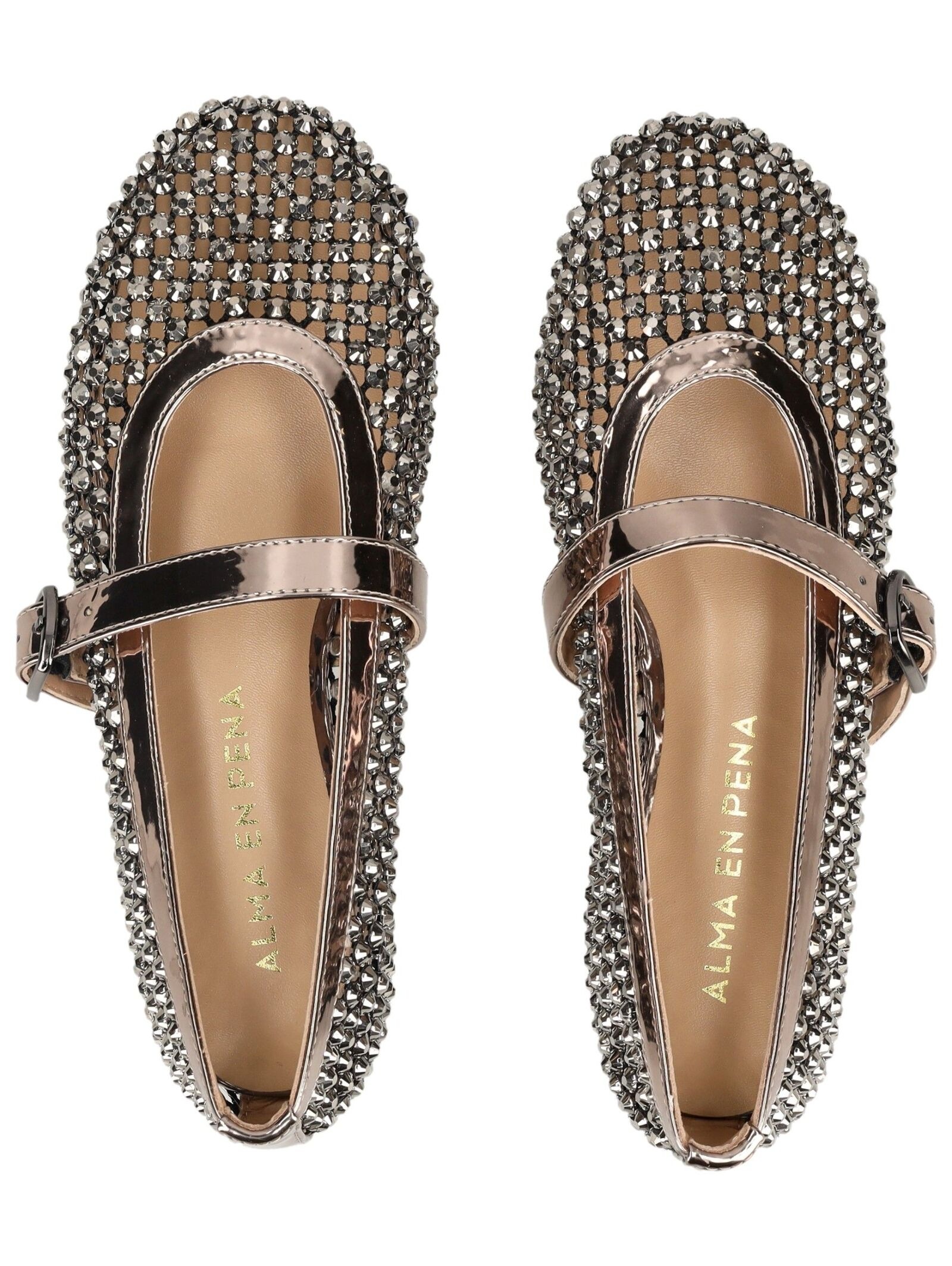 Alma en Pena Riemchenballerina »ALMA EN PENA Ballerinas Lederimitat/Textil«