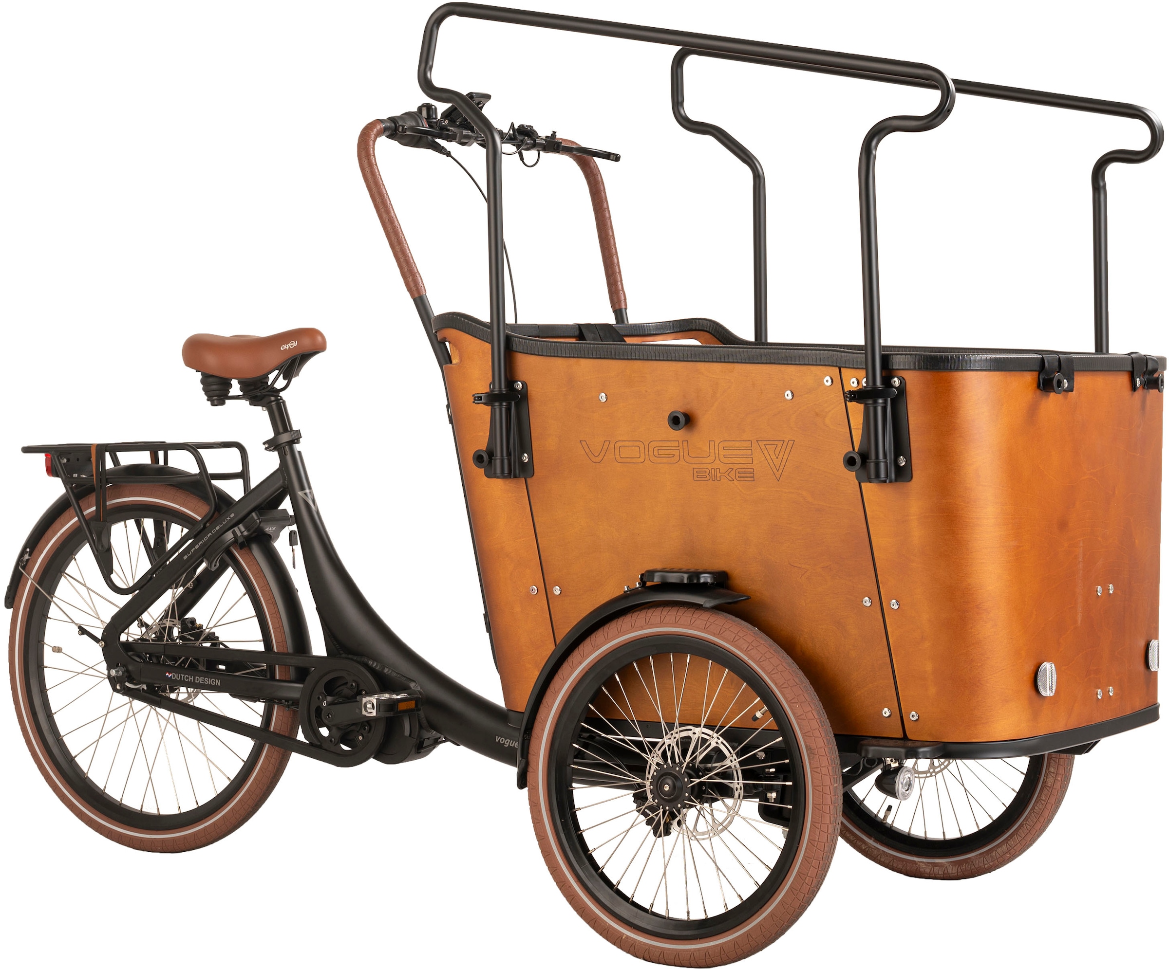 VOGUE BIKE E-Bike »Superior Deluxe«, 8 Gang, Shimano, Nexus, Mittelmotor 250 W, Pedelec, Elektrofahrrad für Damen u. Herren