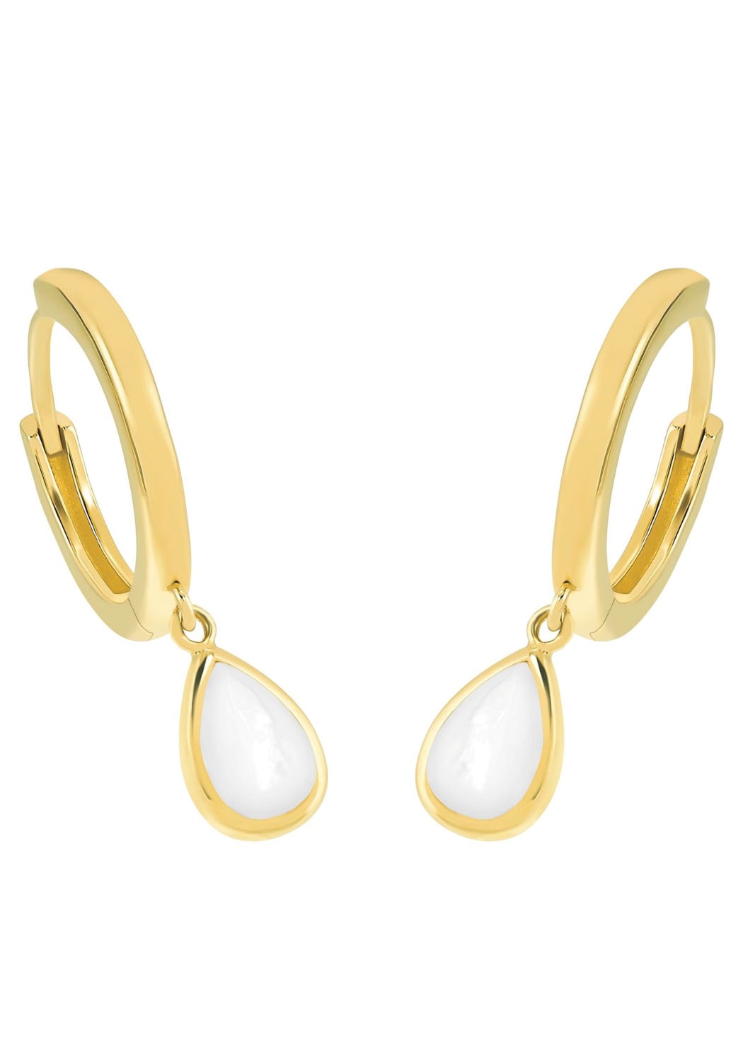 Amor Paar Creolen »Drop«