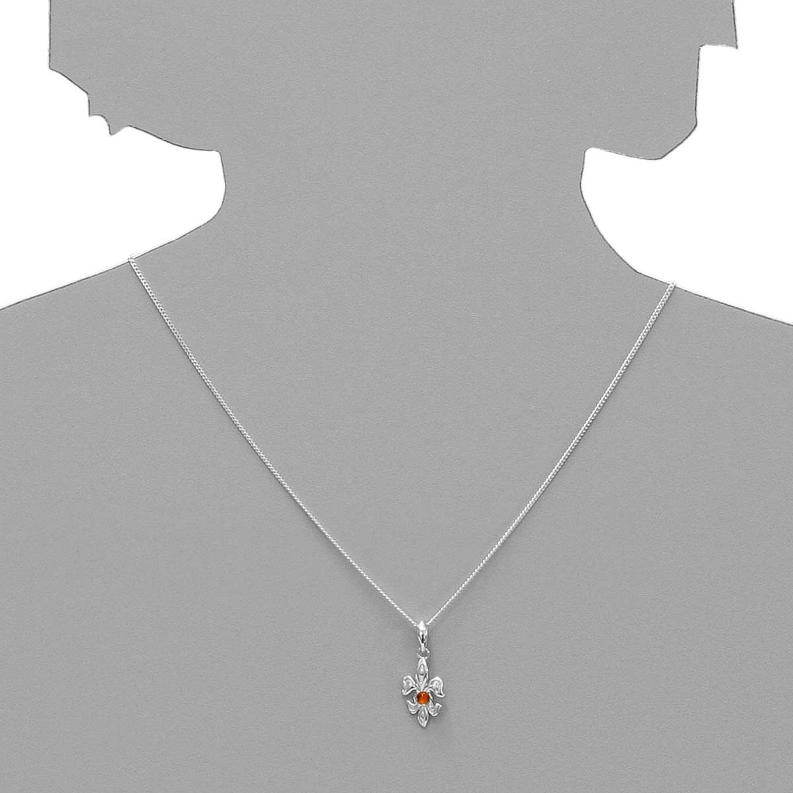OSTSEE-SCHMUCK Kettenanhänger »Ostsee-Schmuck Anhänger Lilie Anhänger Lilie«, (1 tlg.)