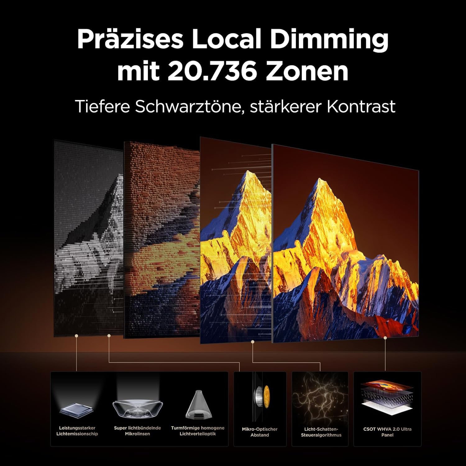 TCL LED-Fernseher »98X11L« 215 cm/85 ″