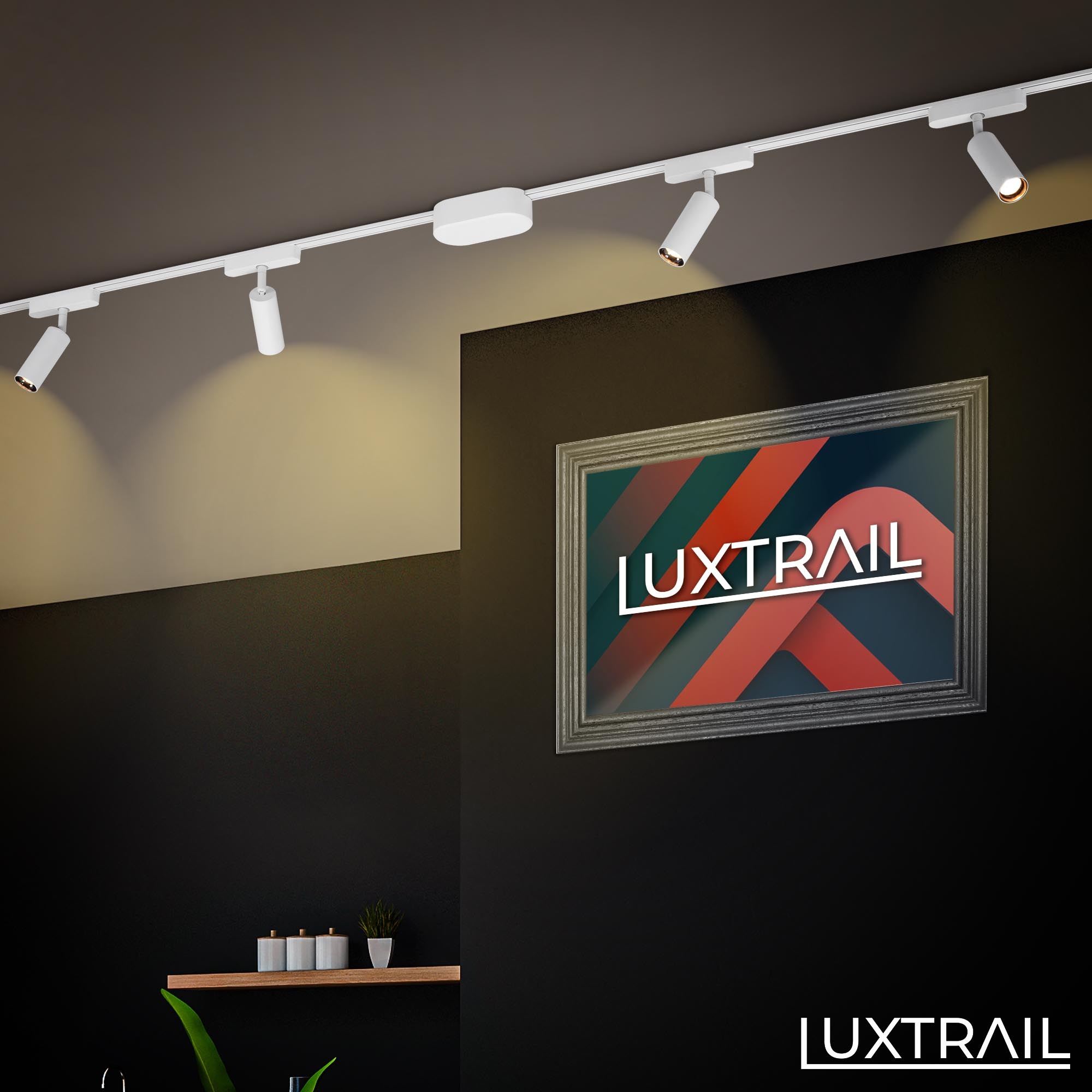 Briloner Leuchten LED Deckenleuchte »LUXTRAIL 8033066«