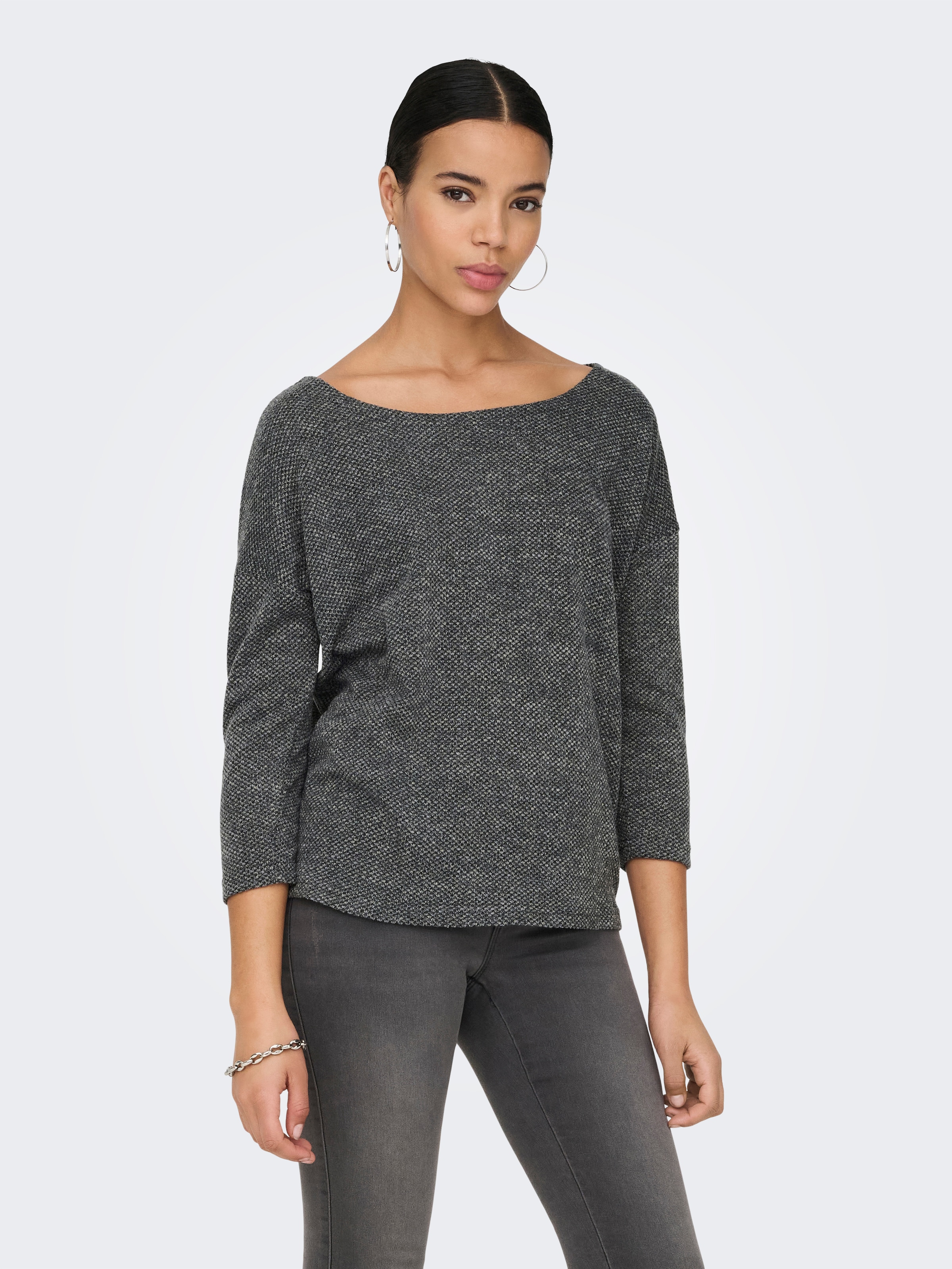 ONLY 3/4-Arm-Shirt »ONLALBA 3/4 TOP JRS NOOS«