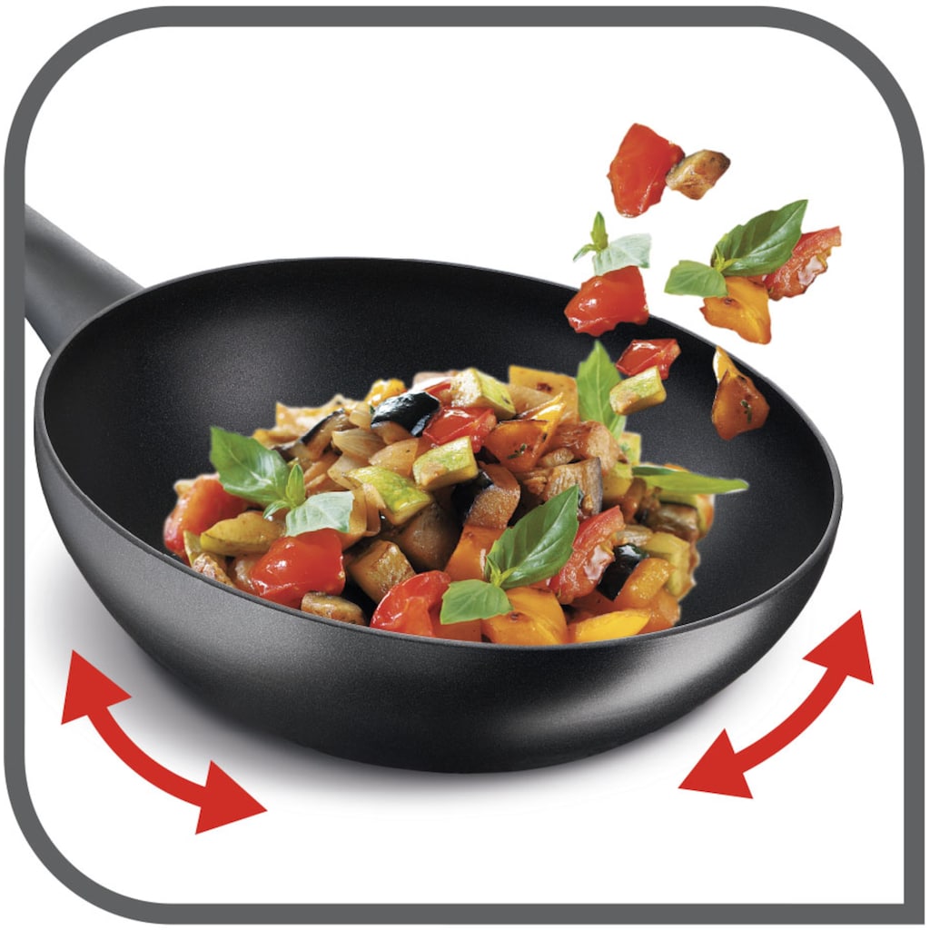 Tefal Wok »Resist«, Aluminium