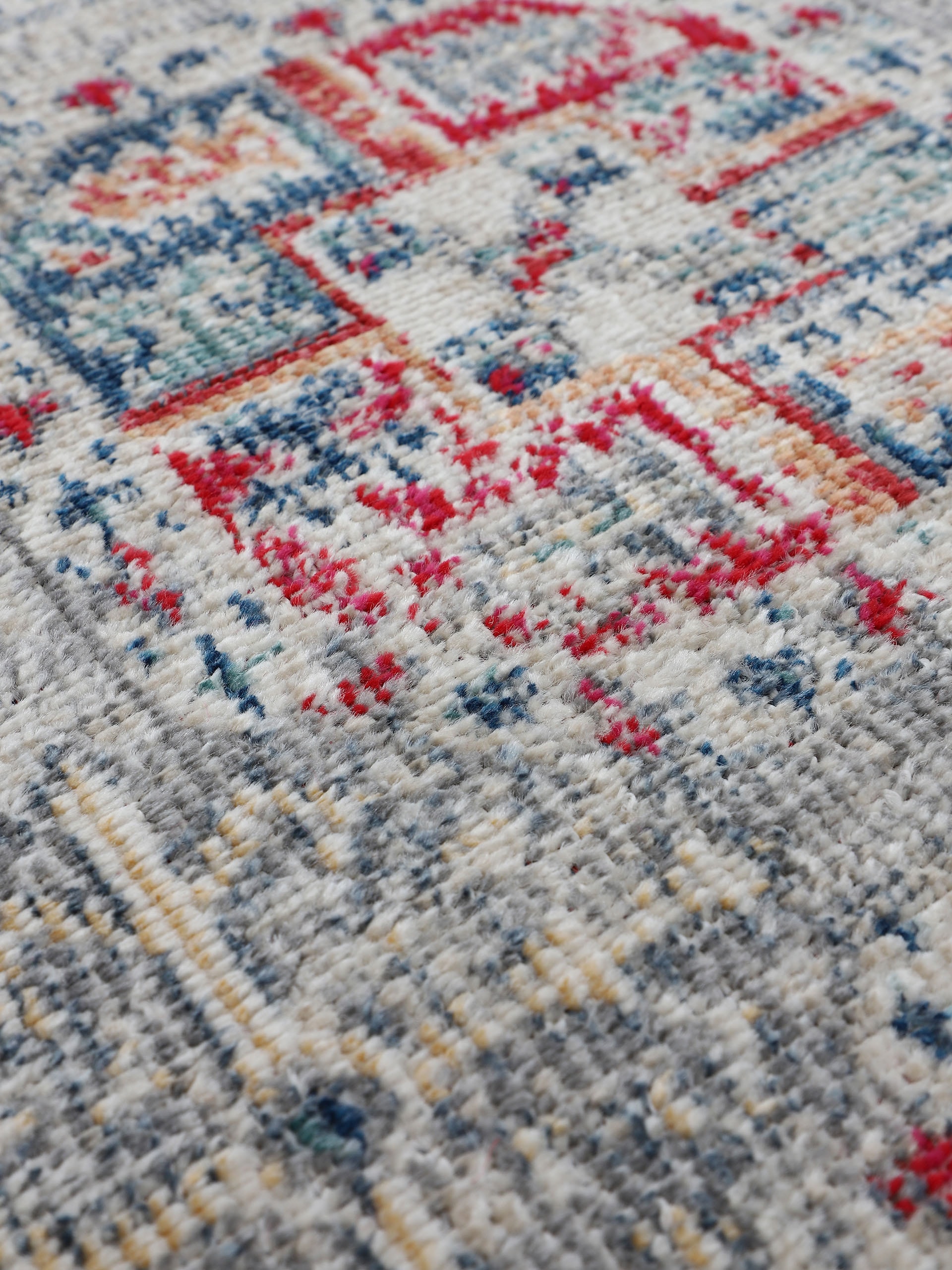 carpetfine Teppich »Mahal«, rechteckig, 3 mm Höhe, Orient Vintage Look