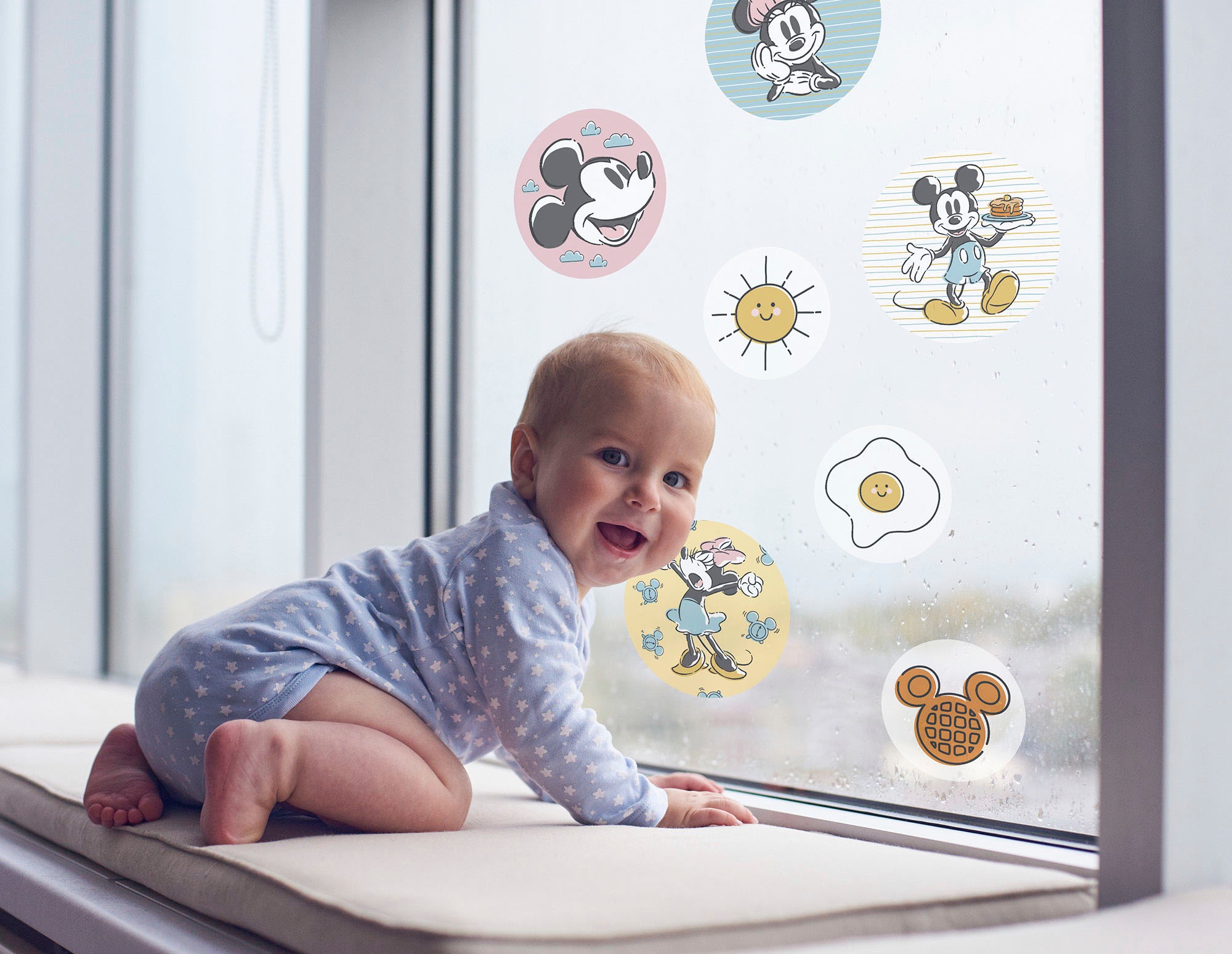 Komar Fensterdekoration »Disney Micky und Minnie«