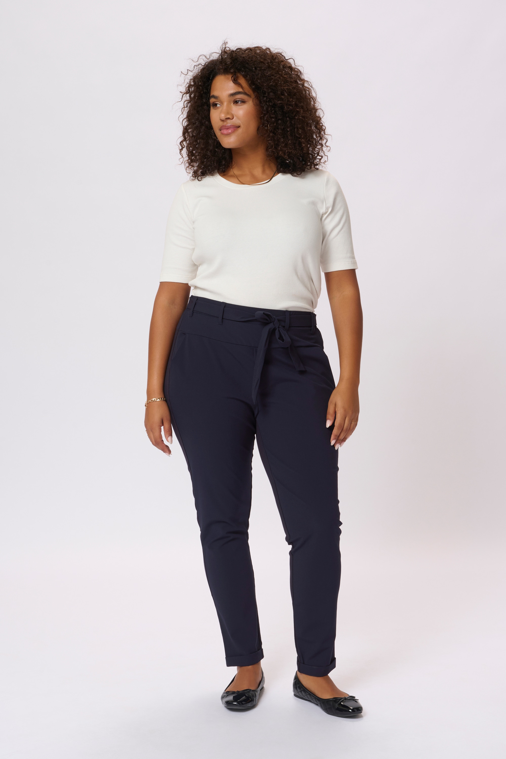 KAFFE Curve Marlene-Hose »Damen Hose KCjia«