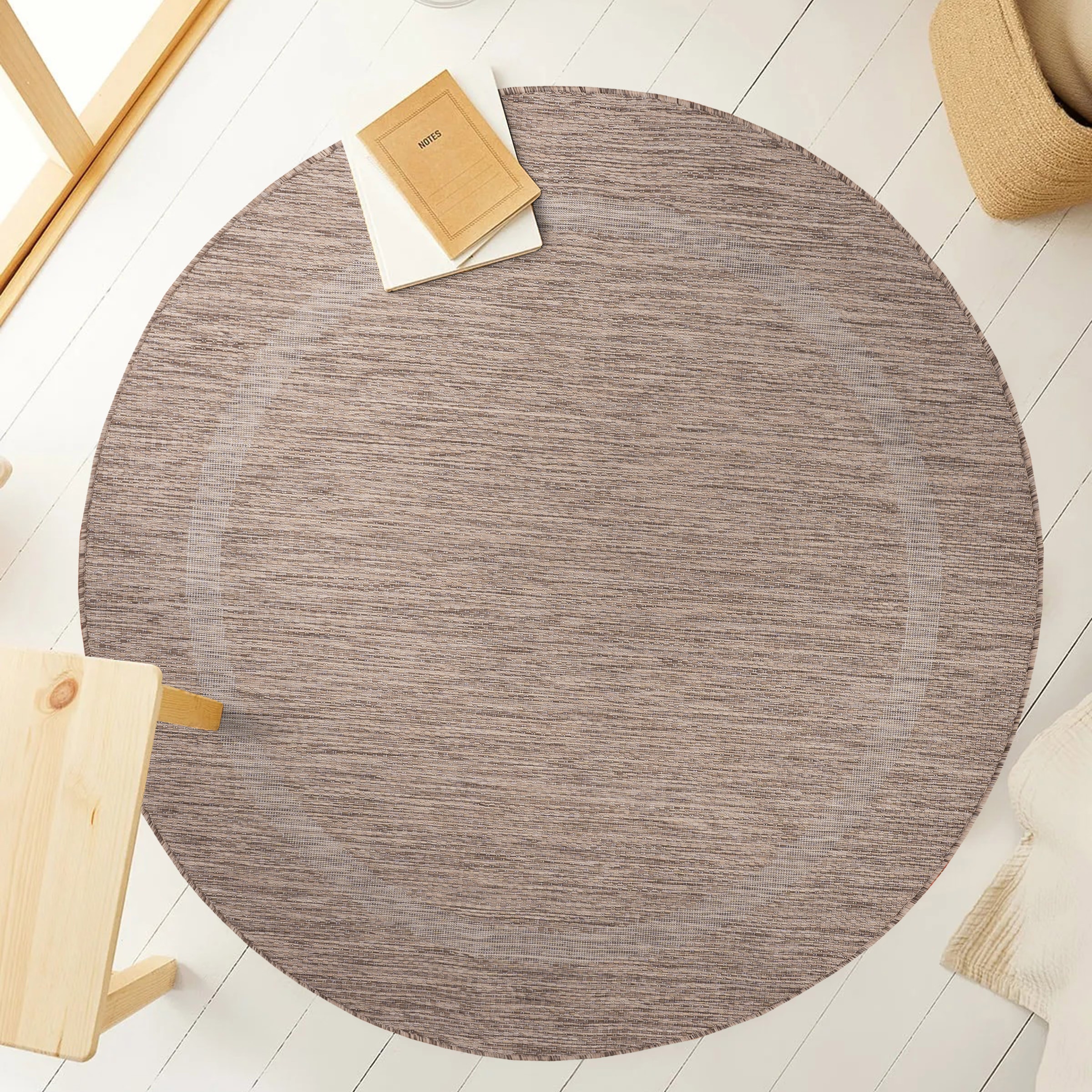 Ayyildiz Teppiche Outdoorteppich »Relax 4311« Rund 5 Mm Höhe Pflegeleicht, Robust, In- Und Outdoor Geeignet, Große Farbauswahl