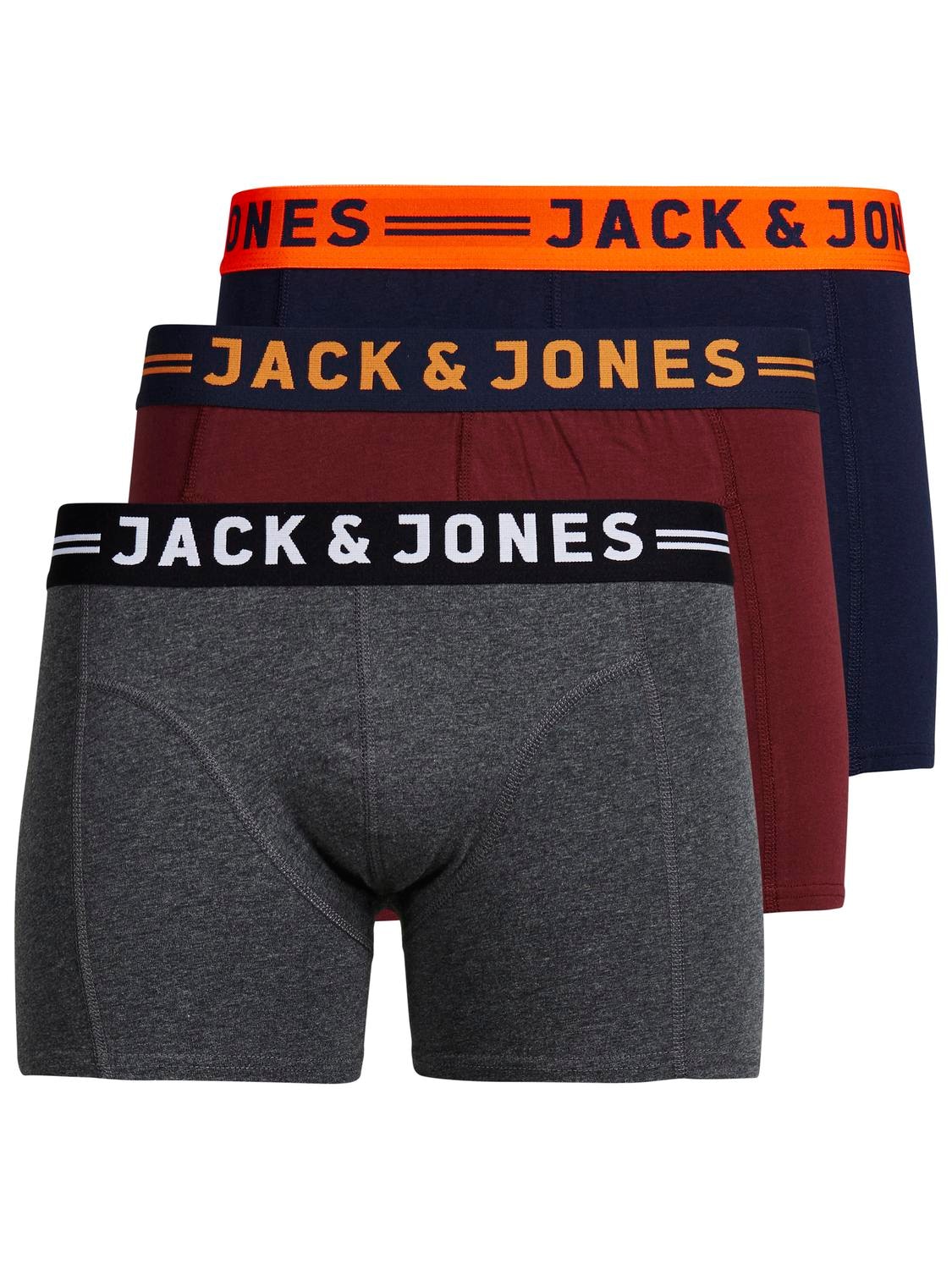 Jack & Jones Junior Boxershorts »JACLICHFIELD TRUNKS 3 PACK NOOS JNR«, (Packung, 3 St.)