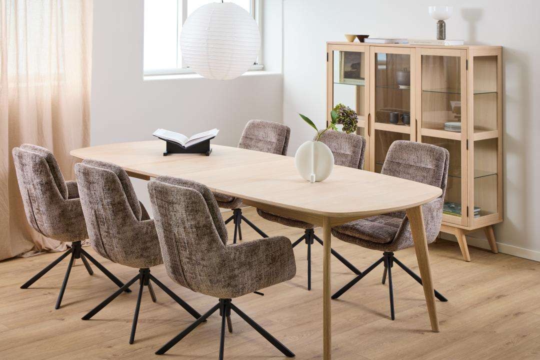 ACTONA GROUP Einlegetischplatte »Marte Verlängerungsplatten – für besonders viel Platz bei jedem Anlass« 2 Tischverlängerungen in Eichenfurnier, 45×102×2,5 cm