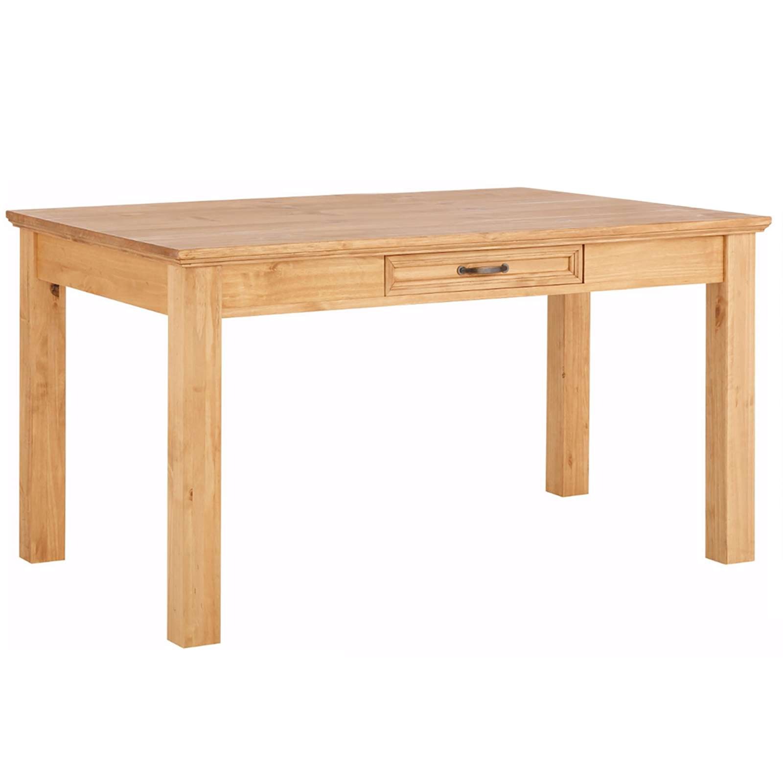 Home affaire Esstisch »Selma«, mit Schublade, aus massivem Kiefernholz, Breite 180 cm