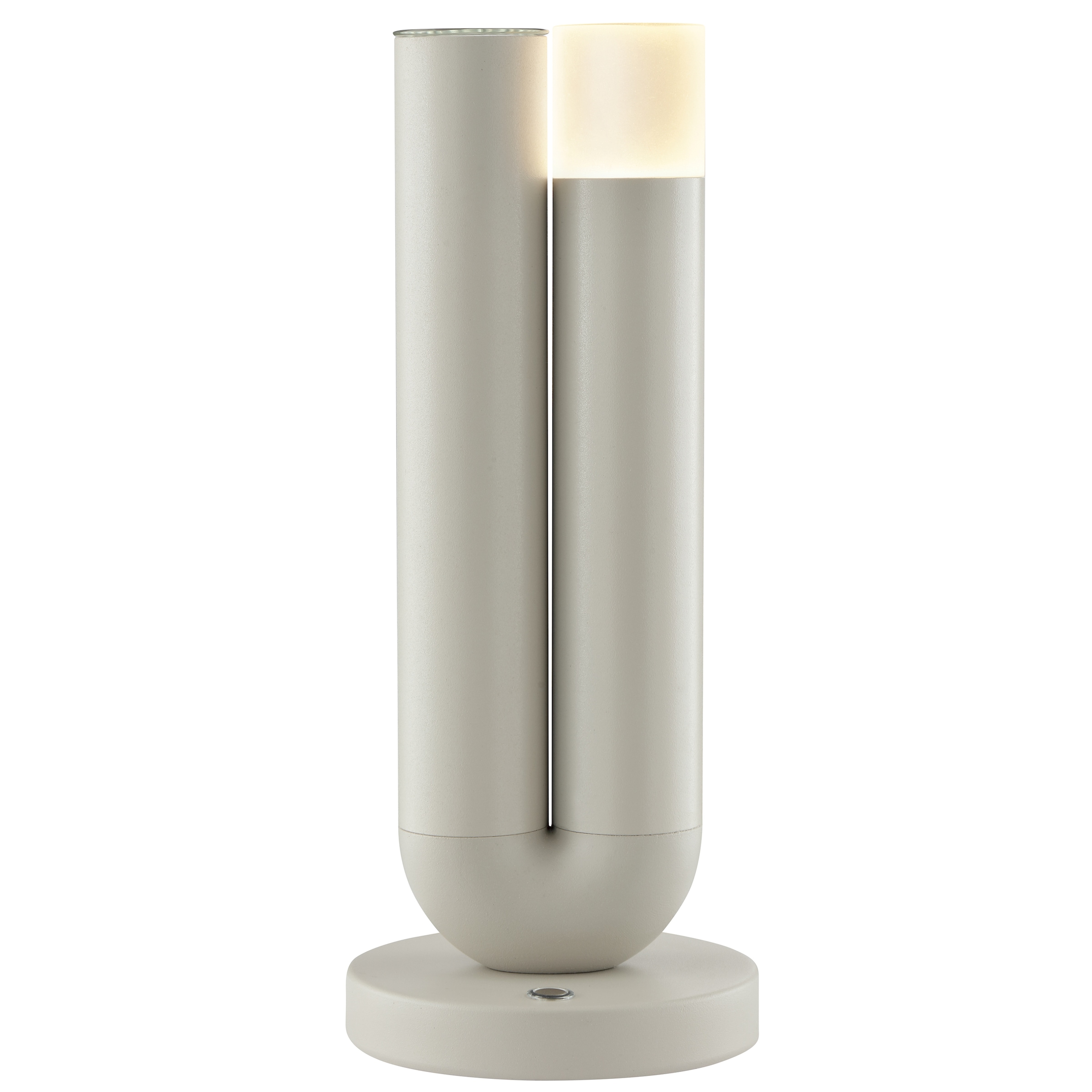 Brilliant LED Tischleuchte »Sayu« LED-Modul 1 Stk. Warmweiß LED Akku-Leuchte mit Vase, 27 cm, 250lm, 2700K, Wireless Charging