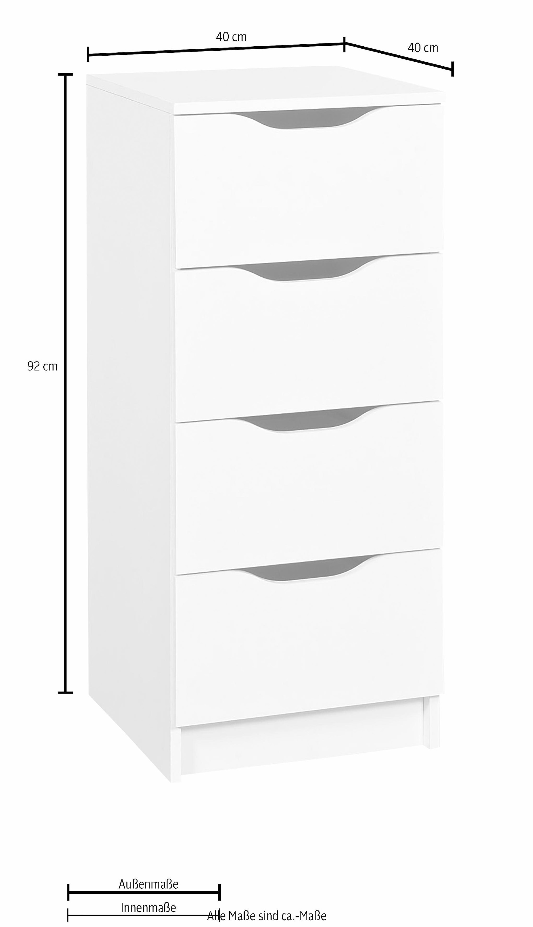 Home affaire Kommode »Wetphalen«, Breite 40 cm