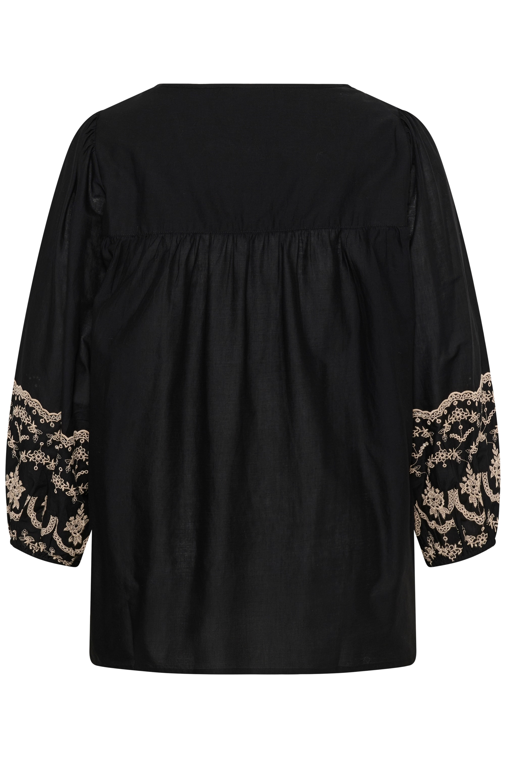 KAFFE Curve Langarmbluse »Damen Langarm-Bluse KCkit«