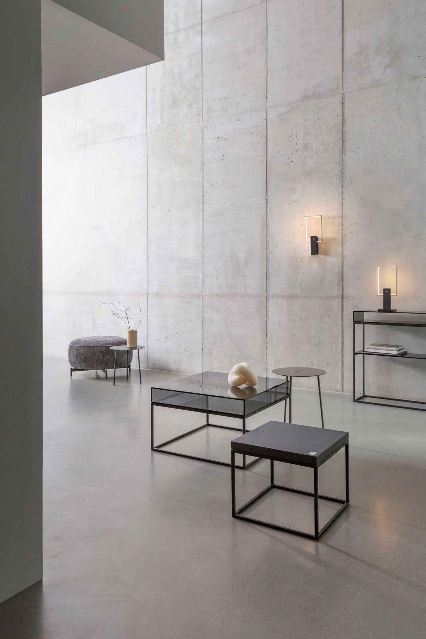 JOOP! LED Tischleuchte »CUBE LIGHTS«, Leuchtmittel LED-Modul | LED fest integriert, mit fest eingebauten Premium-LEDs und einzelnem Kornblumen-Dekor