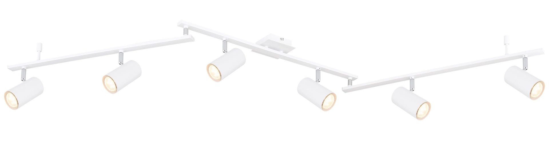 GLOBO LIGHTING Deckenstrahler »ROBBY«, Leuchtmittel GU10   ohne Leuchtmitte günstig online kaufen