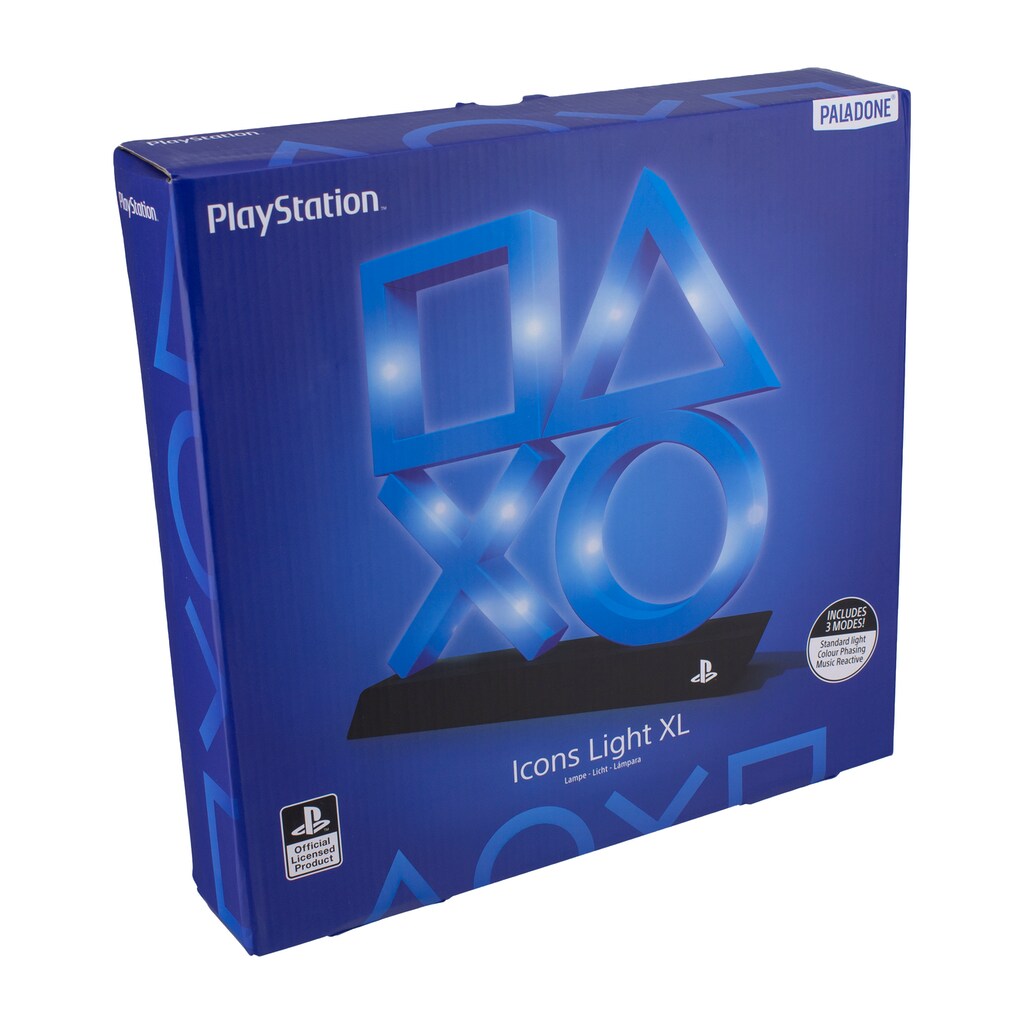 Paladone LED Dekolicht »Playstation 5 Icons Leuchte (weiss/blau)«