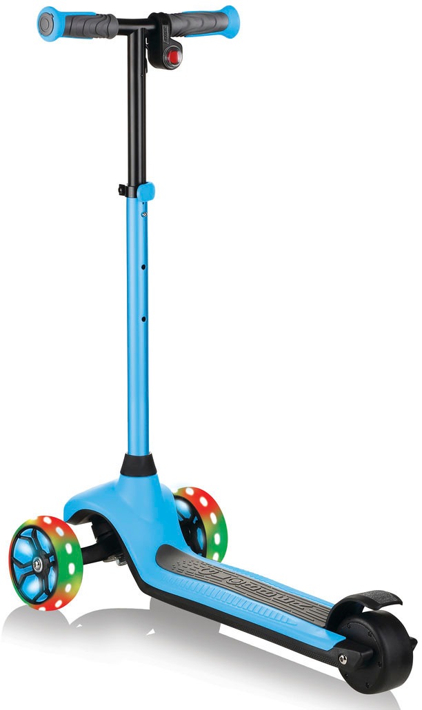 4. Bild von Globber E-Scooter »ONE K E-MOTION 4 PLUS, mit Leuchtrollen«