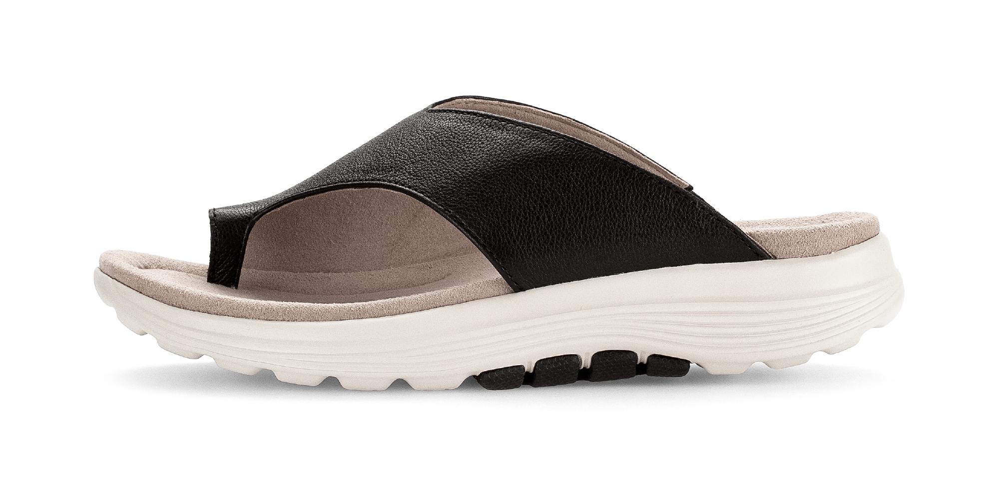 rollingsoft Dianette  Zehentrenner, Sommerschuh mit weichem Zehensteg, G-Weite