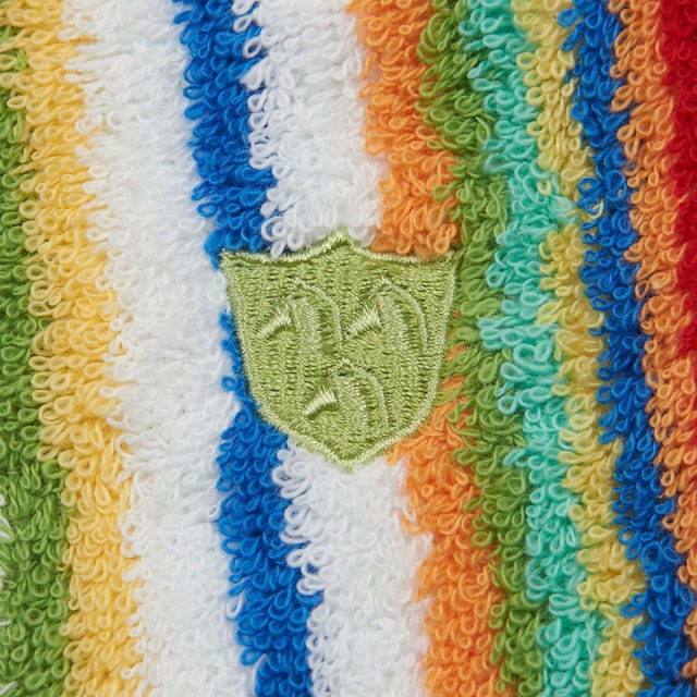 ROSS Duschtuch »Vita«, (1 St.), mit Streifen und gesticktem ROSS-Emblem  online bestellen