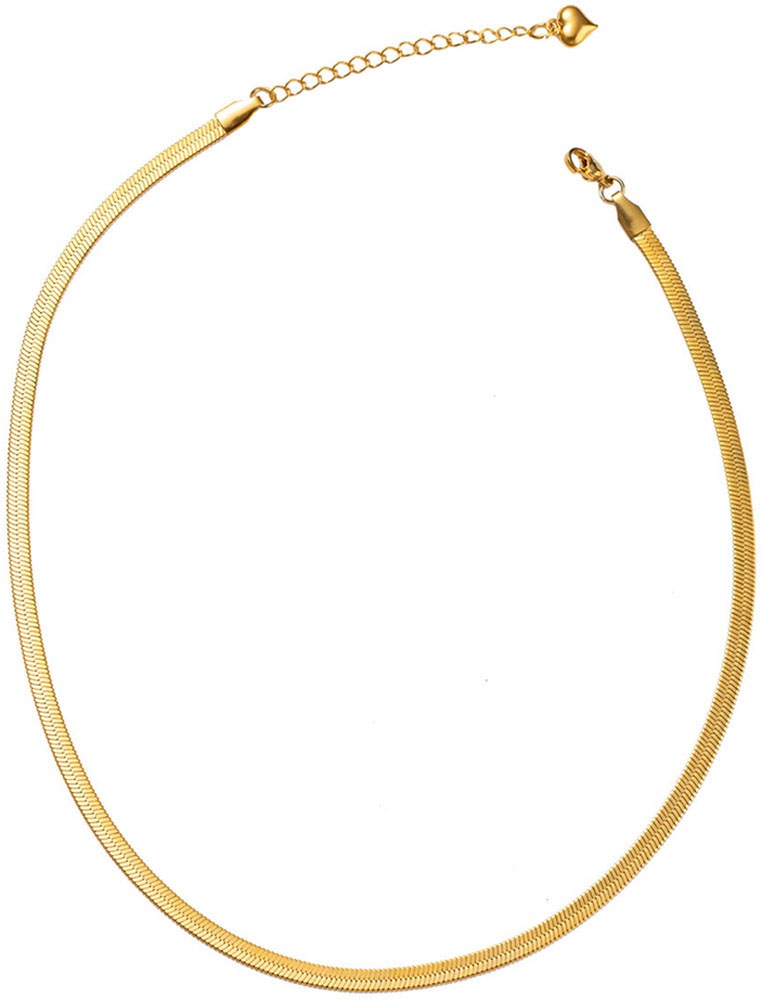 Firetti Collier »Schmuck Geschenk Halsschmuck Halskette Schlangenkette«, Made in Germany