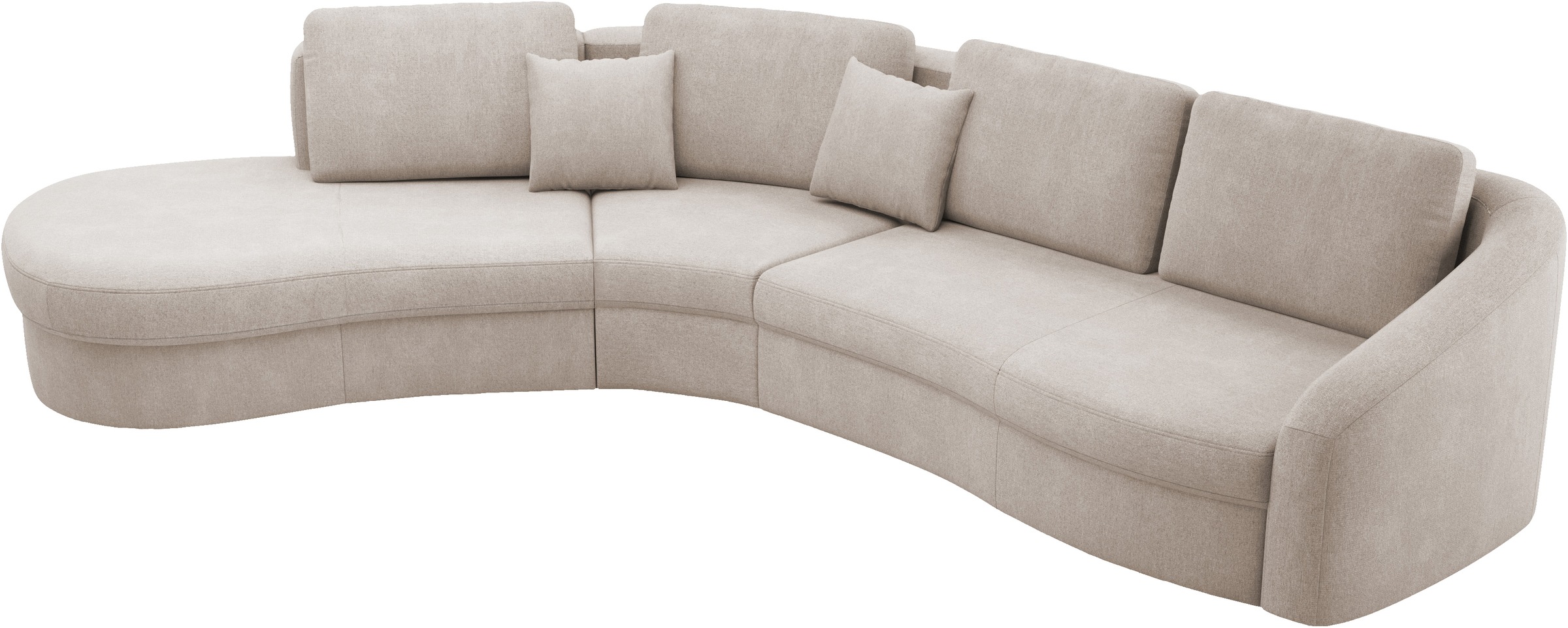 sit&more Ecksofa »Jazz L-Form« In weiteren Größen erhältlich