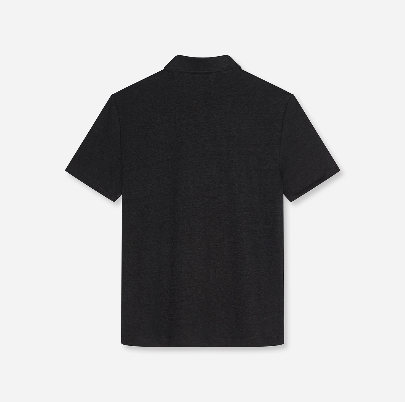 OLYMP Poloshirt aus hochwertigem Leinen, unifarben