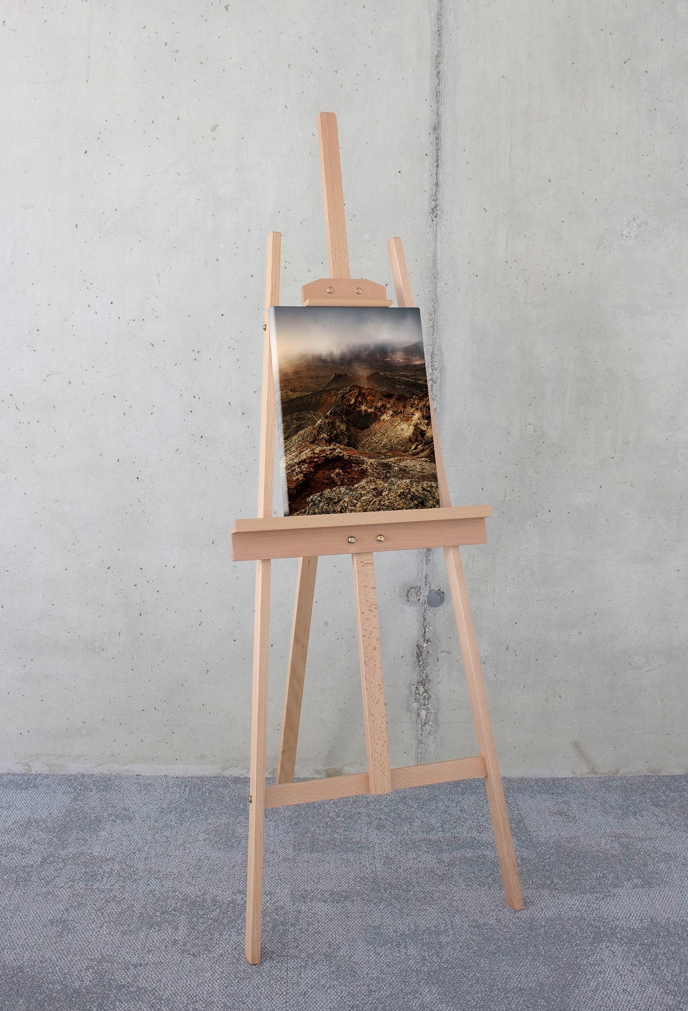 Komar Leinwandbild »Down to Earth - Größe 30 x 40 cm«, Baum-Blätter-Natur-Berge-Blumen-Foto-Jahreszeiten-Landschaft-Meer-Strand-Palmen, (Packung, 1 St.), Keilrahmenbild mi Echtholzrahmen