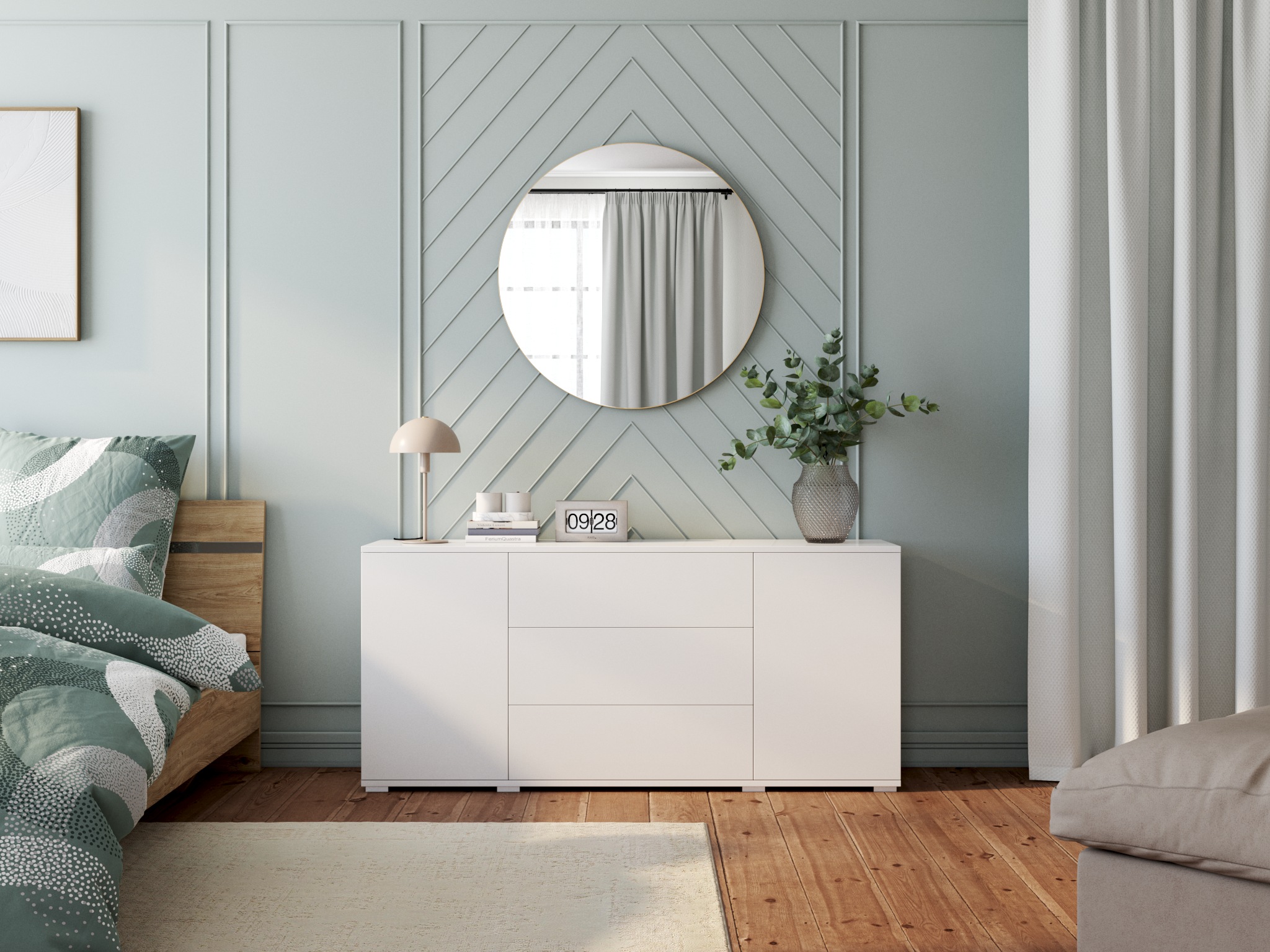 Wimex Futonbett »Anna, Bett Made in Germany« mit chromfarbenen Details im K günstig online kaufen