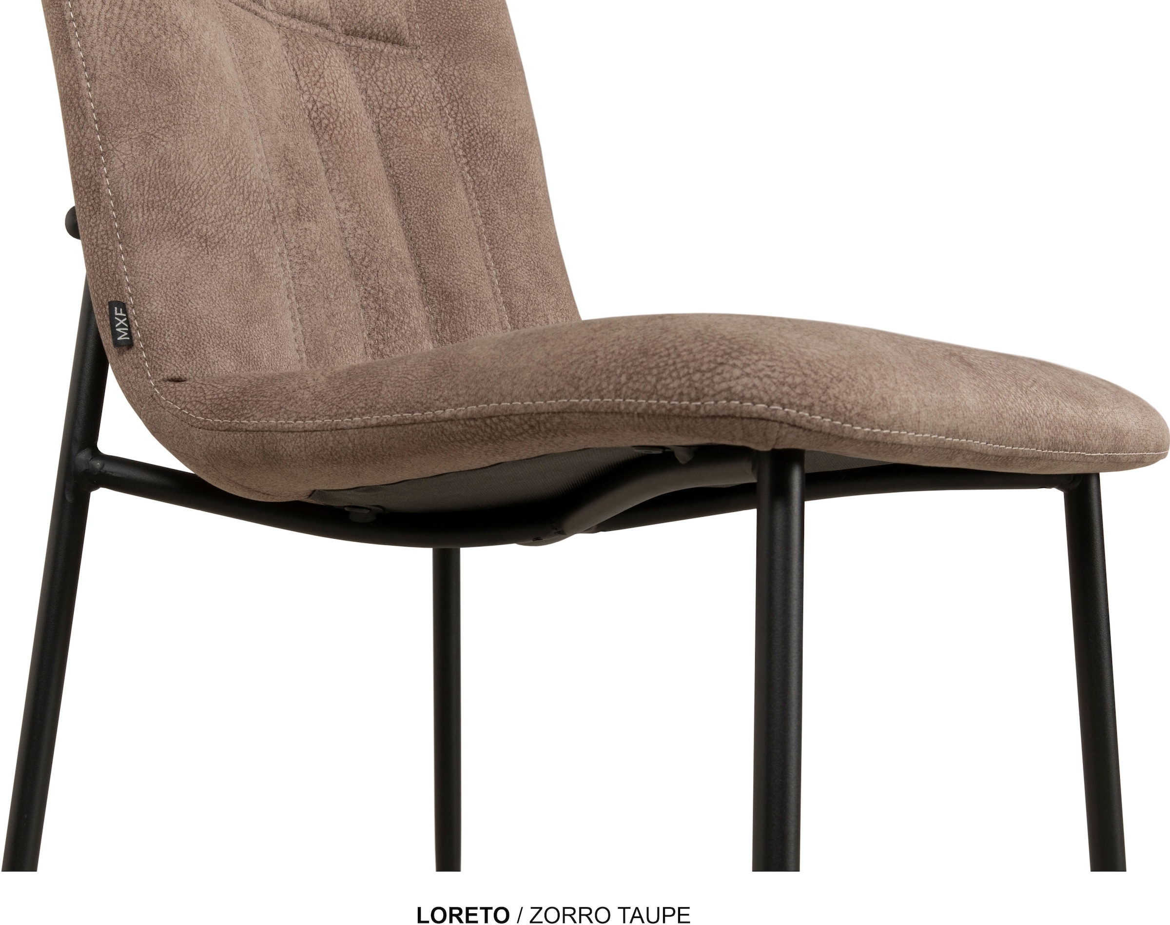 OMG Design Esszimmerstuhl »Loreto« (Set) 2 Stk.Schalenstuhl, bequem gepolstert, Esszimmerstuhl