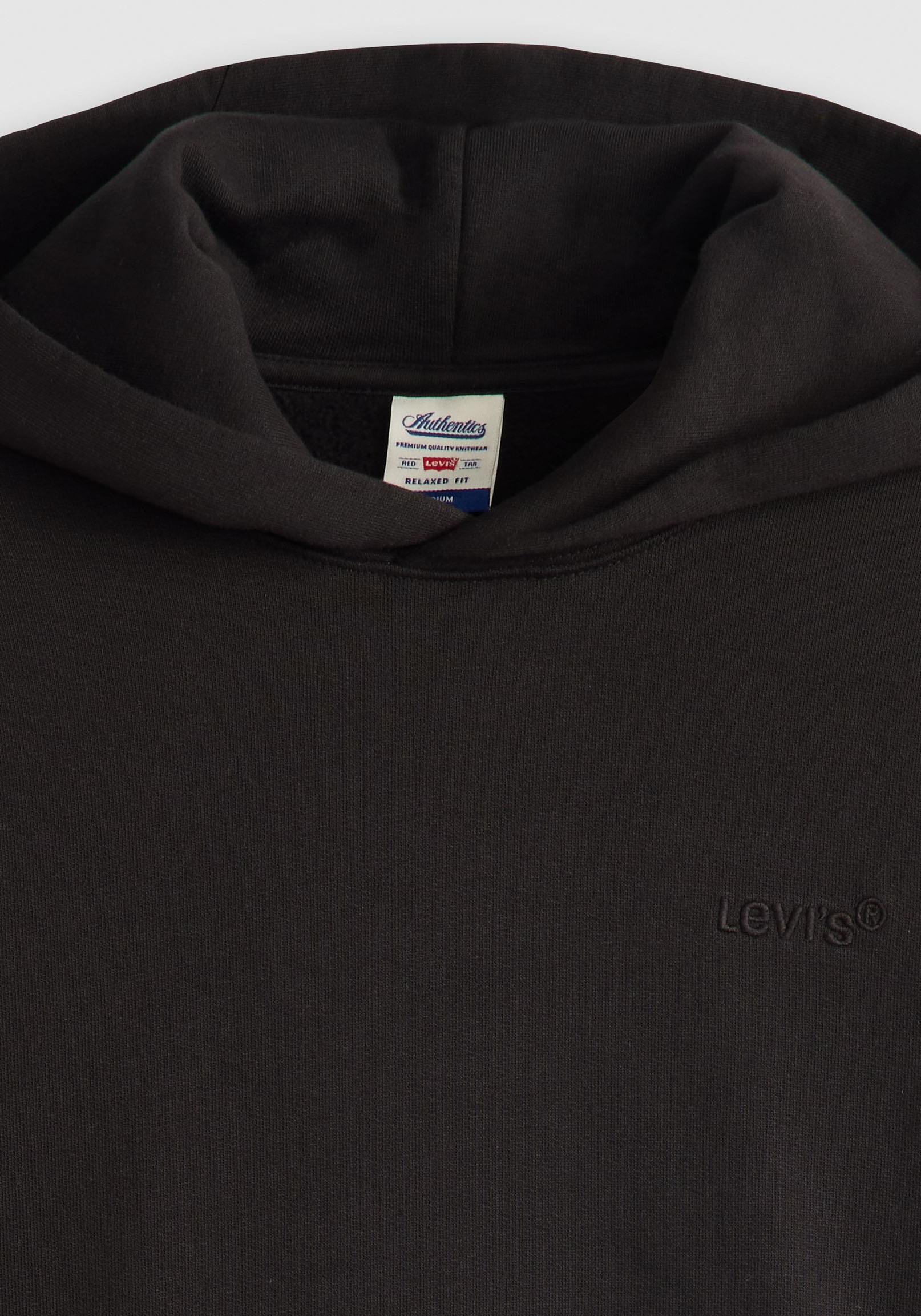 Levi's® Hoodie »THE AUTHENTIC HOODIE«, mit kleiner Ton-in-Ton Logostickerei auf der Brust